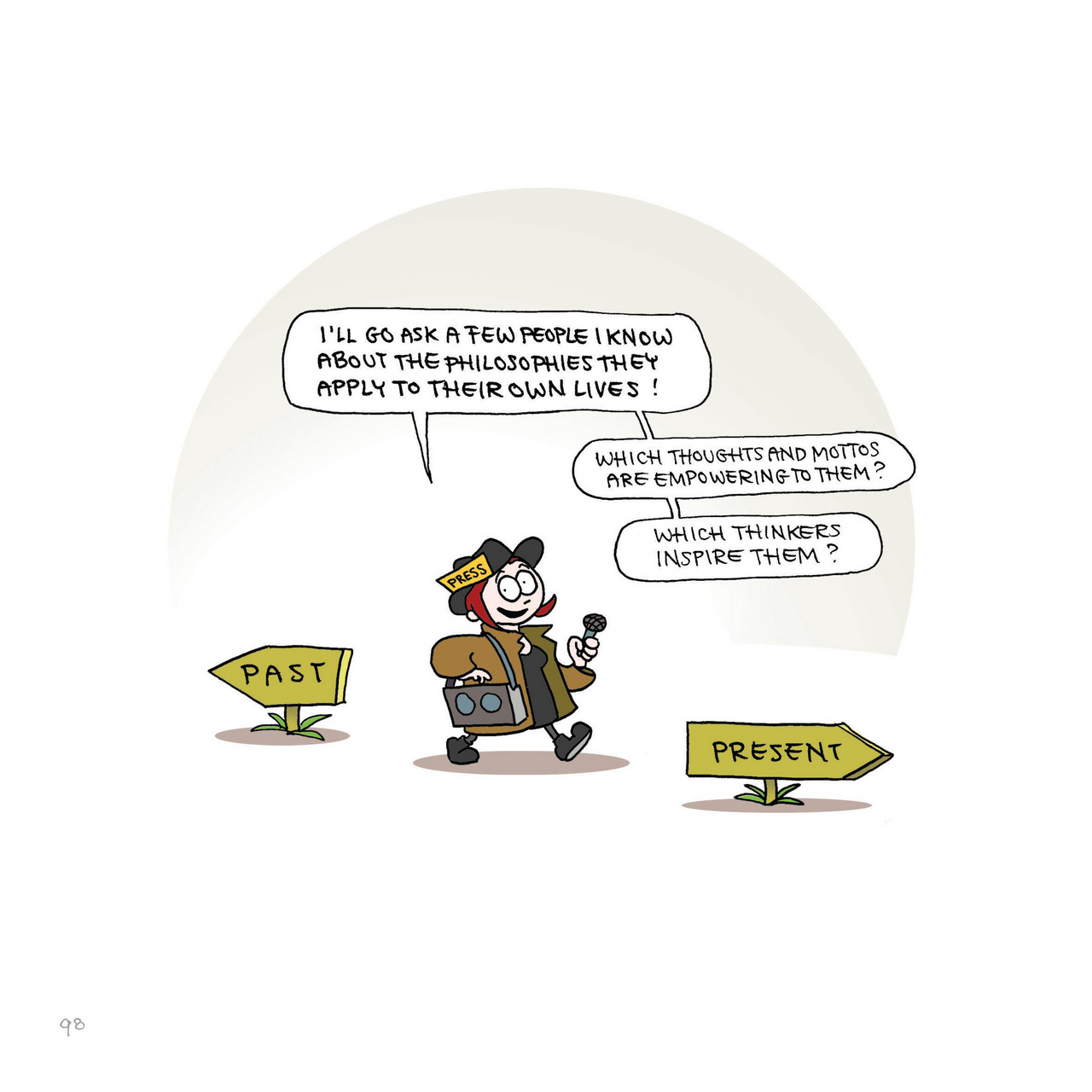 Read online Philosophy: A Discovery in Comics comic -  Issue # TPB - 99