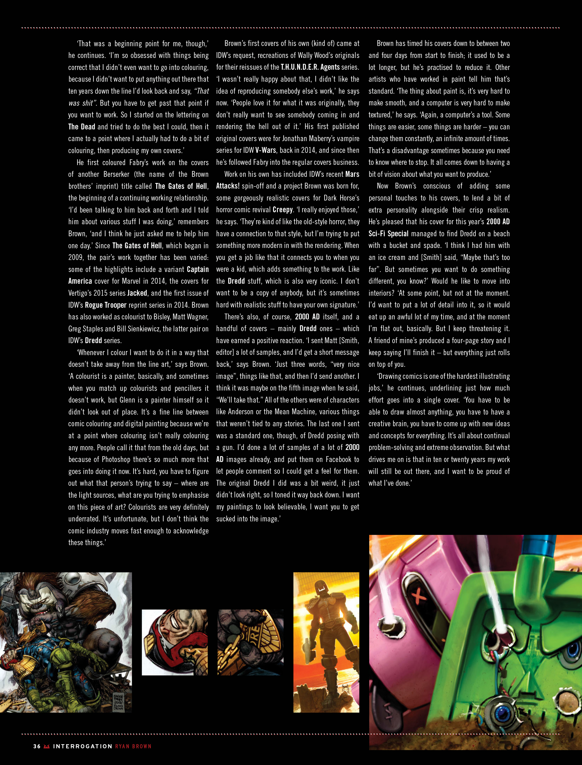 Read online Judge Dredd Megazine (Vol. 5) comic -  Issue #375 - 31