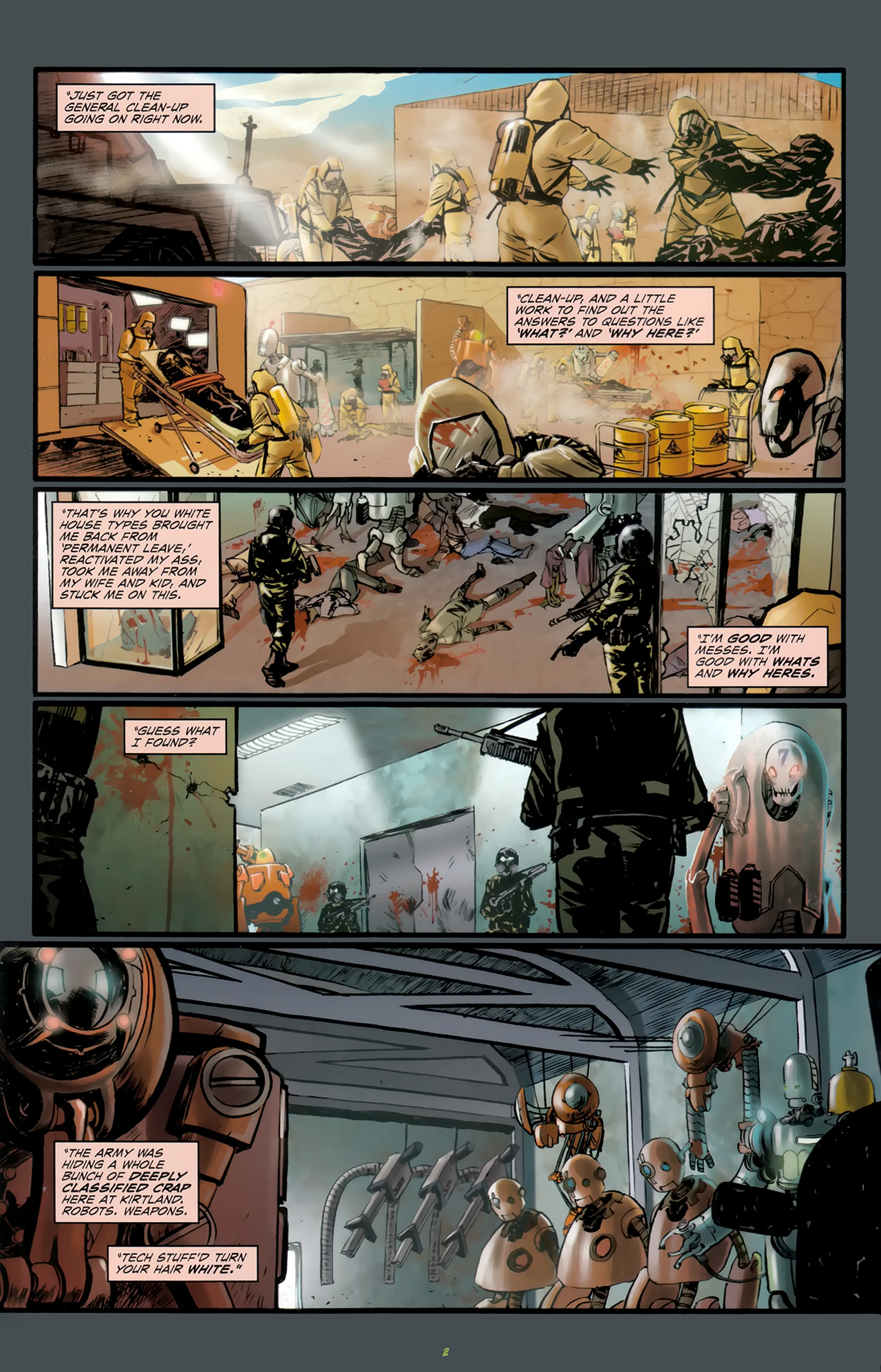 Read online Infestation comic -  Issue #1 - 5