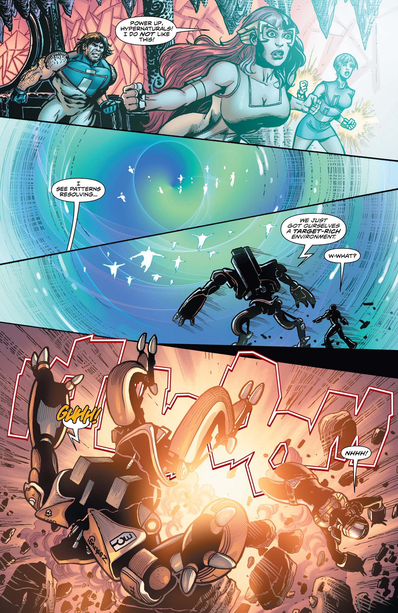 Read online The Hypernaturals comic -  Issue #12 - 7