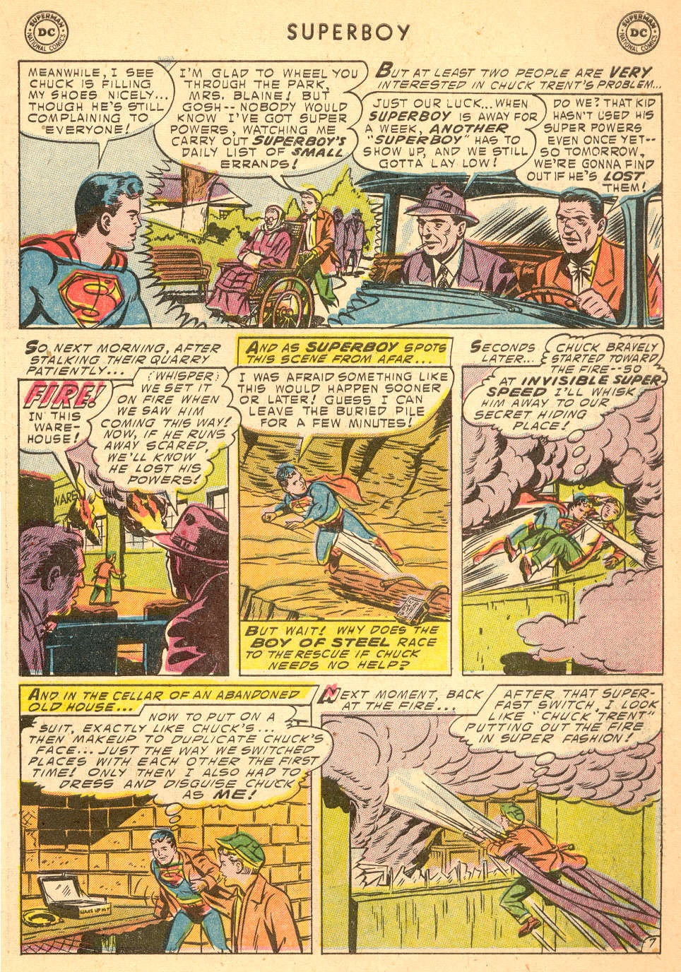 Read online Superboy (1949) comic -  Issue #39 - 29