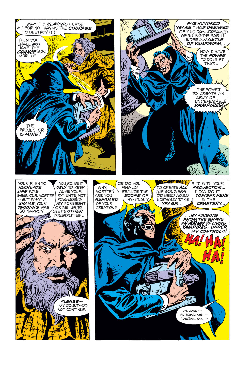 Read online Tomb of Dracula (1972) comic -  Issue #8 - 12