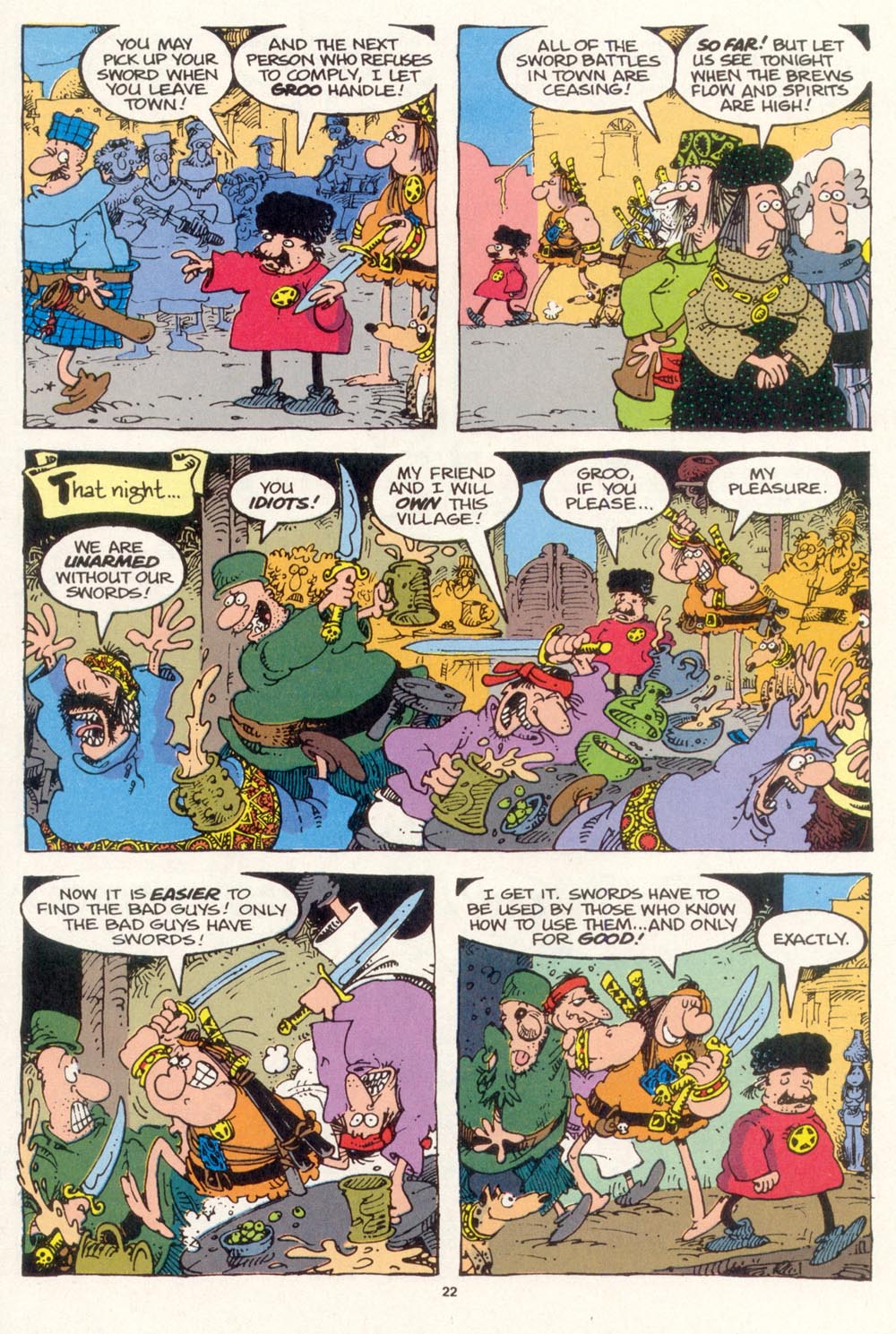 Read online Sergio Aragonés Groo the Wanderer comic -  Issue #120 - 24