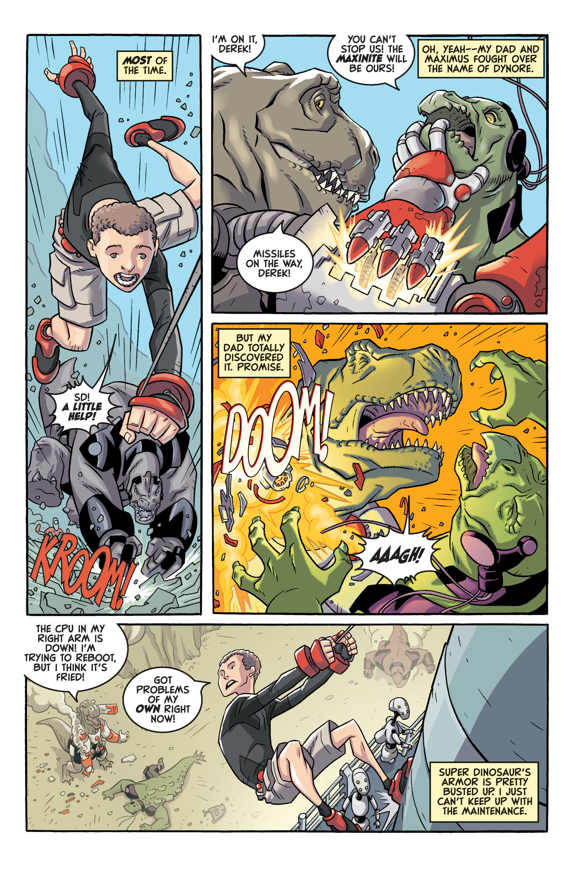 Read online Super Dinosaur (2011) comic -  Issue #1 - 7