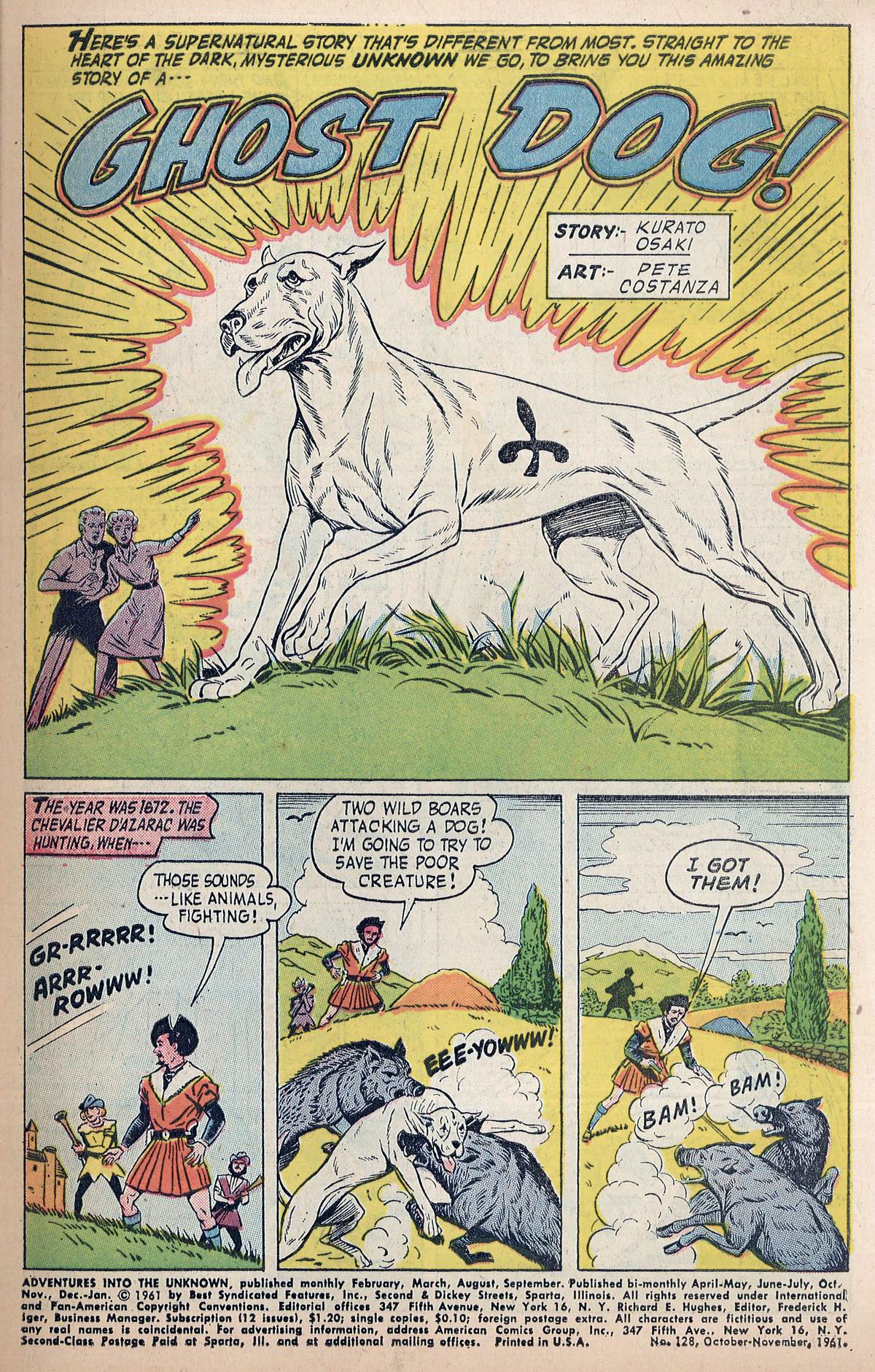 Read online Adventures Into The Unknown comic -  Issue #128 - 3