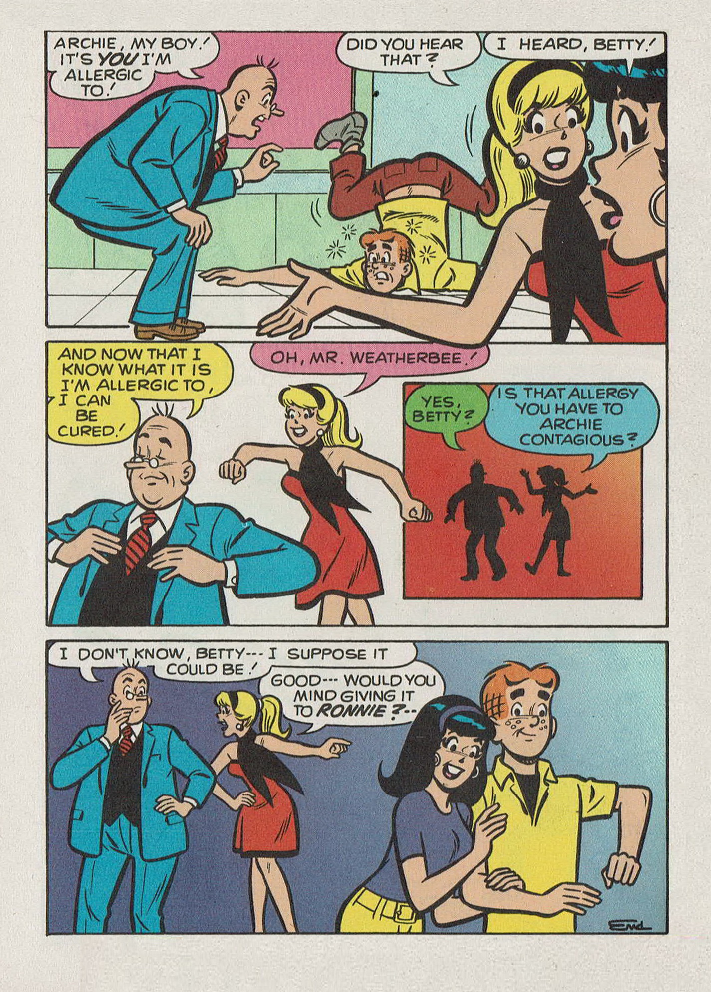 Read online Archie's Double Digest Magazine comic -  Issue #173 - 165