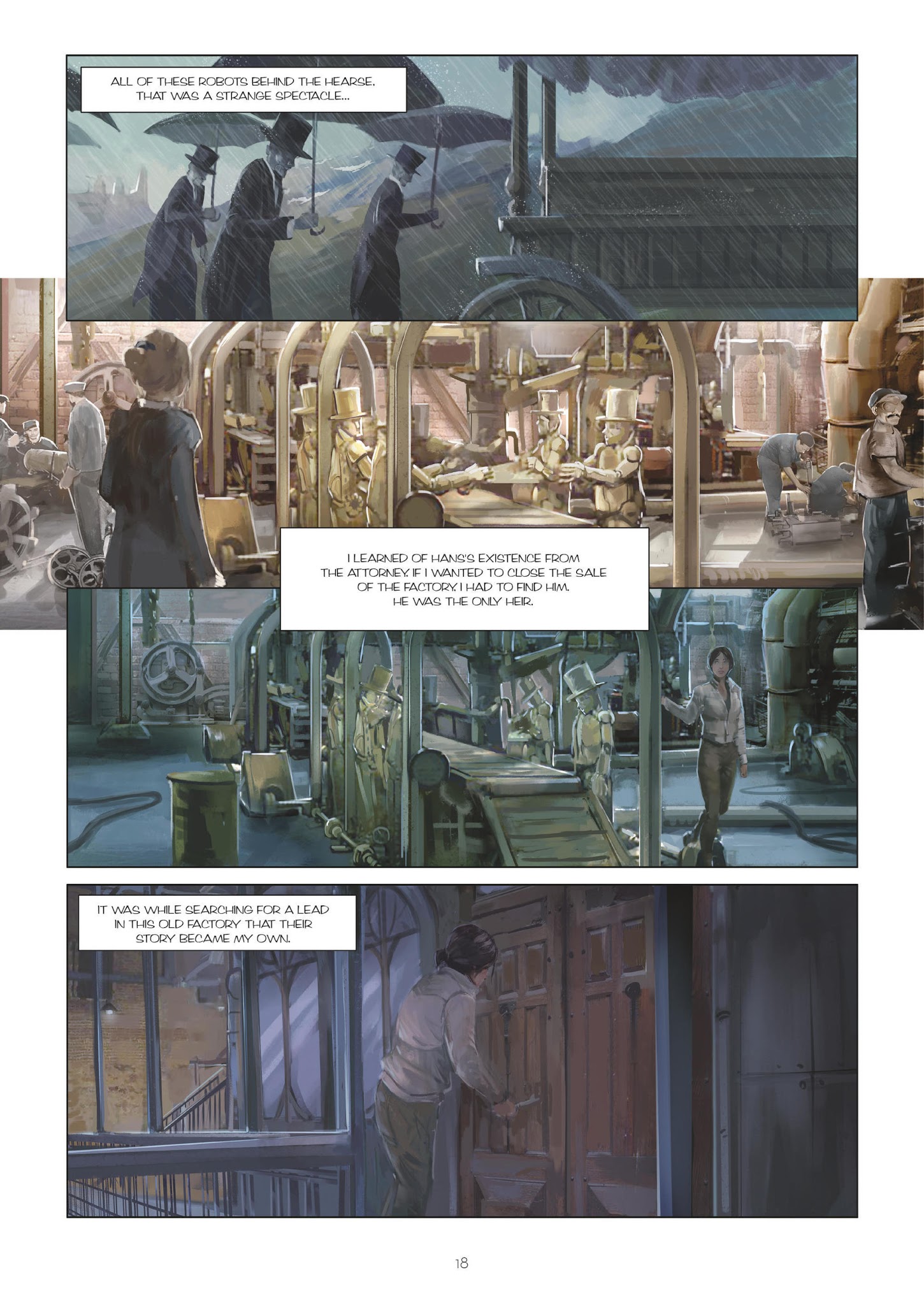 Read online Syberia comic -  Issue #2 - 18