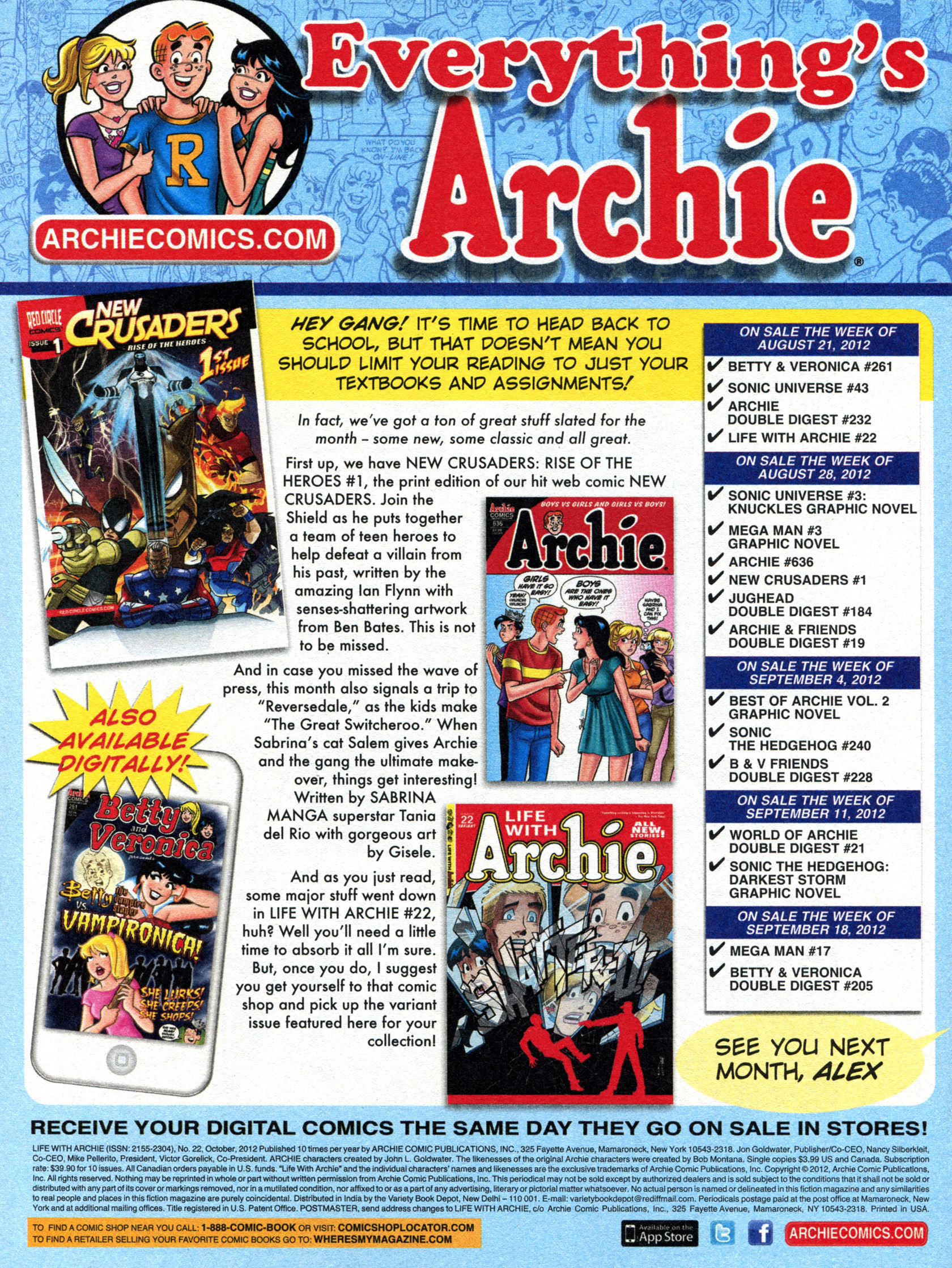Read online Life With Archie (2010) comic -  Issue #22 - 50