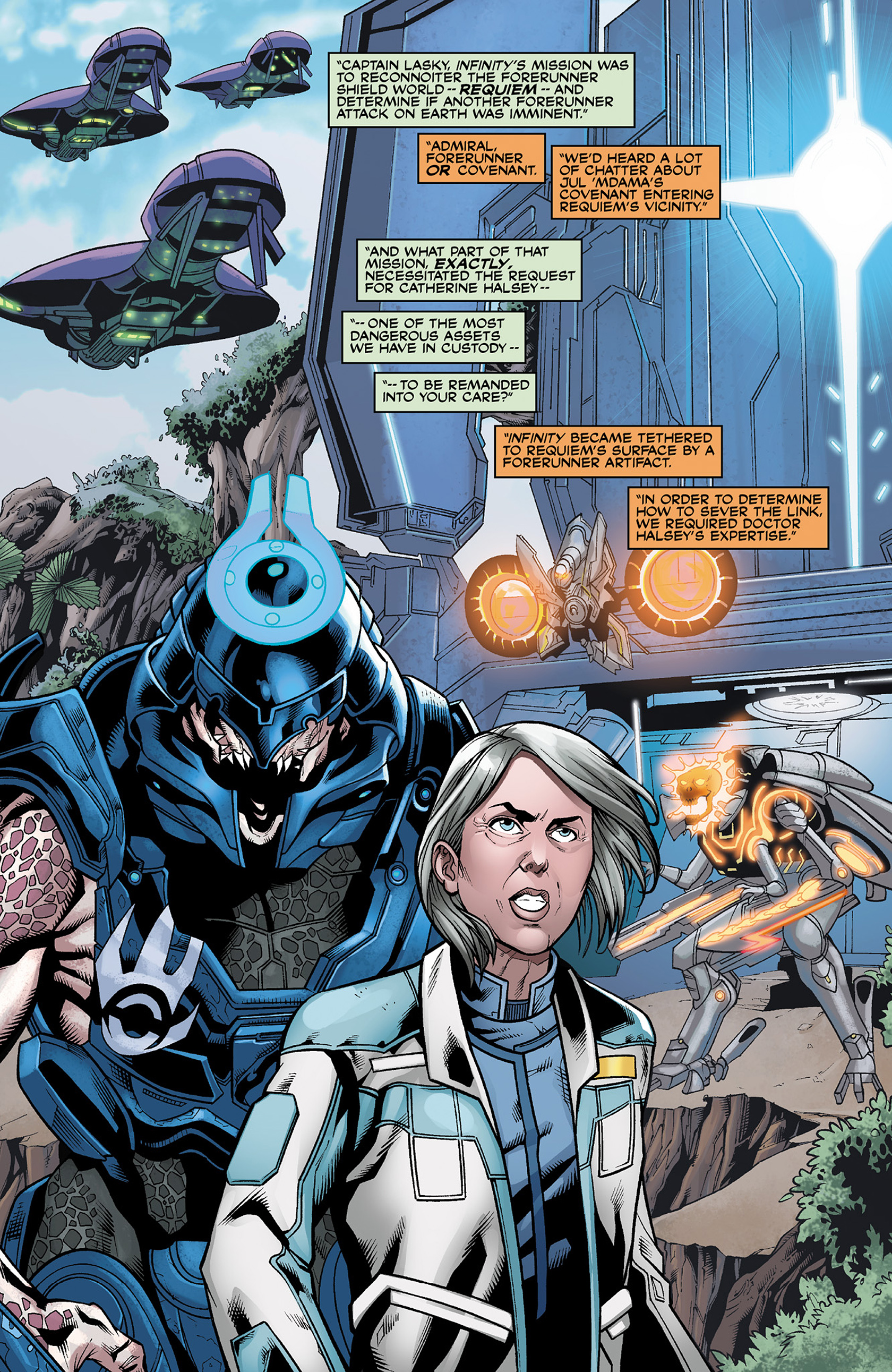 Read online Halo: Escalation comic -  Issue #1 - 9