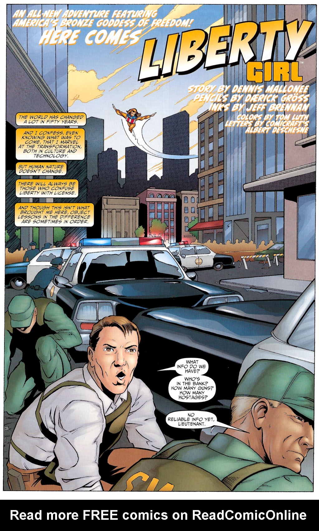 Read online Liberty Girl comic -  Issue #0 - 3