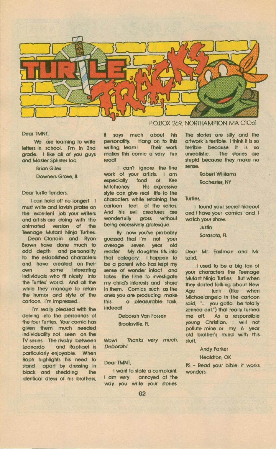 Teenage Mutant Ninja Turtles Adventures (1989) issue Spring 1991 - Page 64