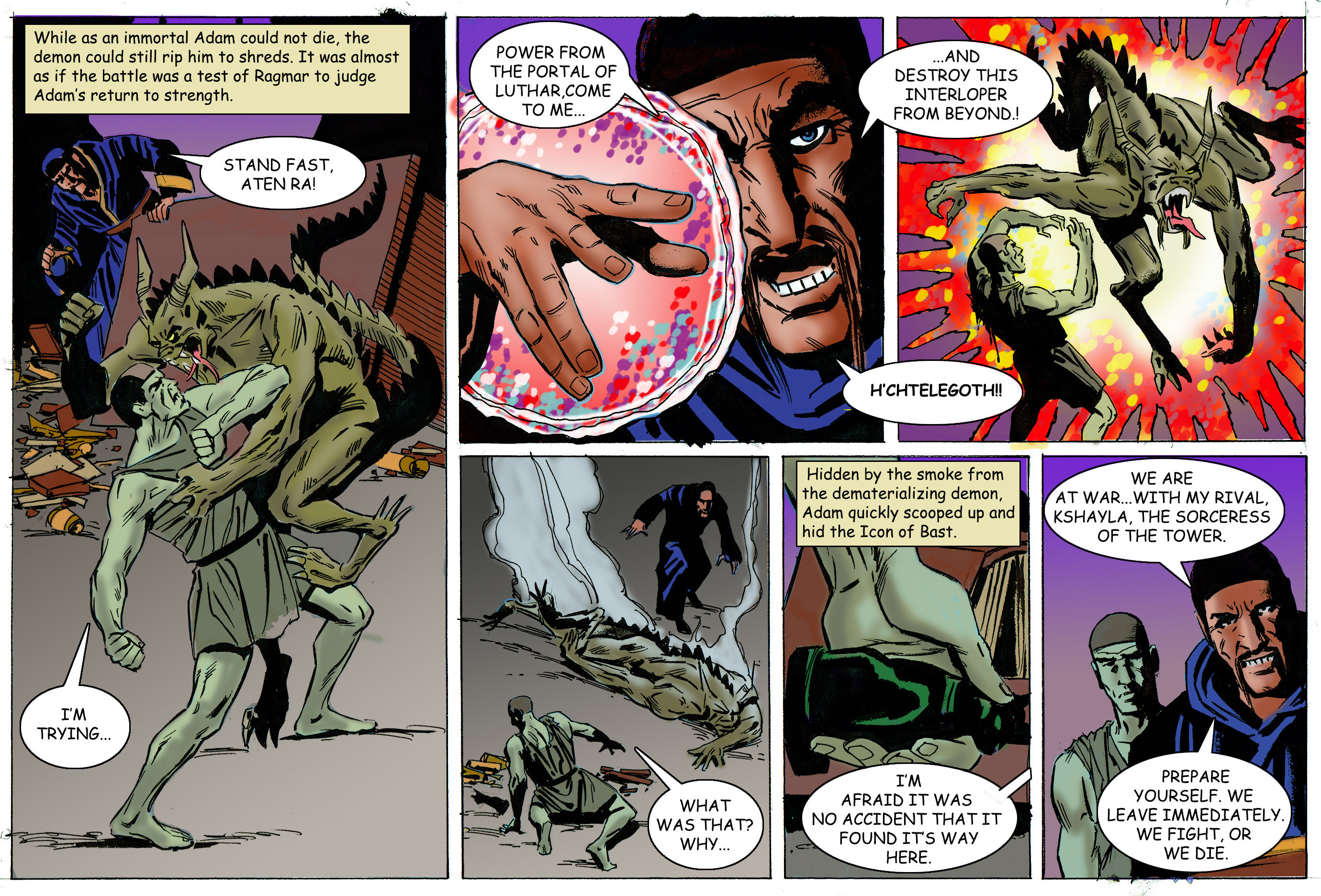 Read online The Mad Mummy comic -  Issue #4 - 8