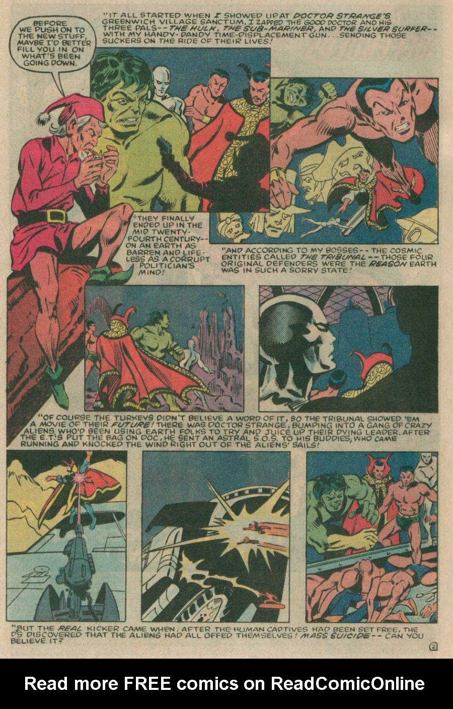 Read online The Defenders (1972) comic -  Issue #125 - 3