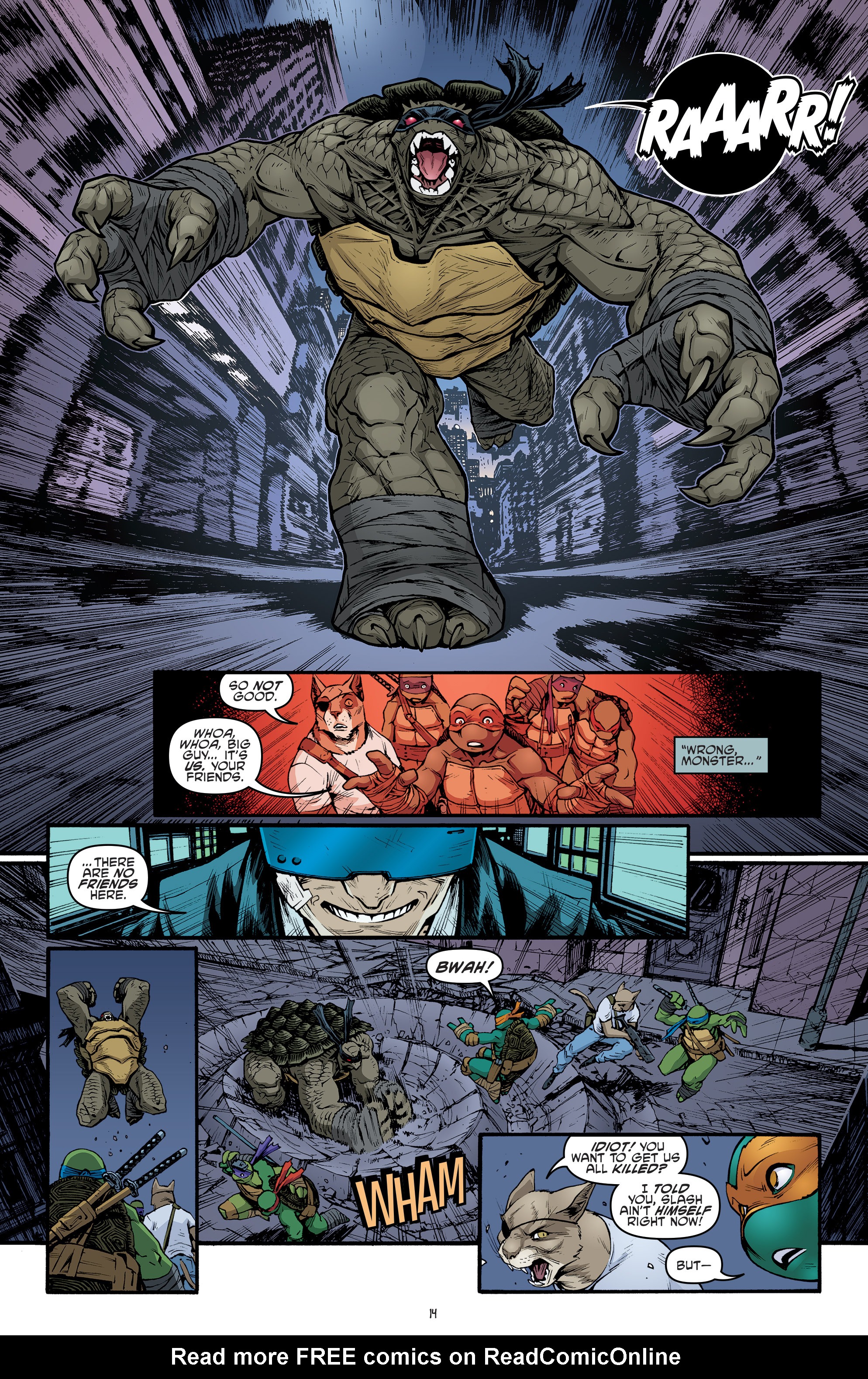 Read online Teenage Mutant Ninja Turtles (2011) comic -  Issue #69 - 16