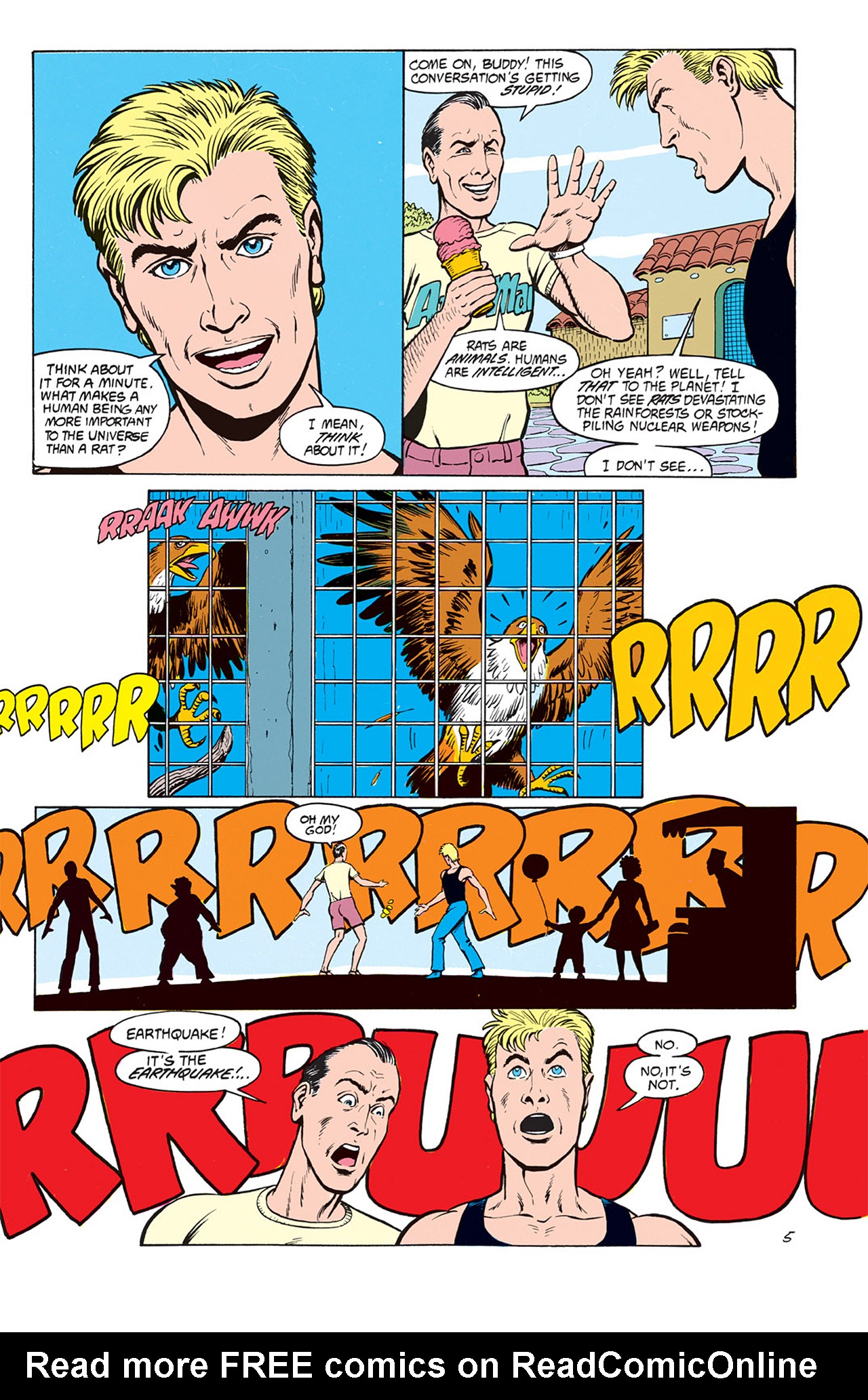 Read online Animal Man (1988) comic -  Issue #6 - 7