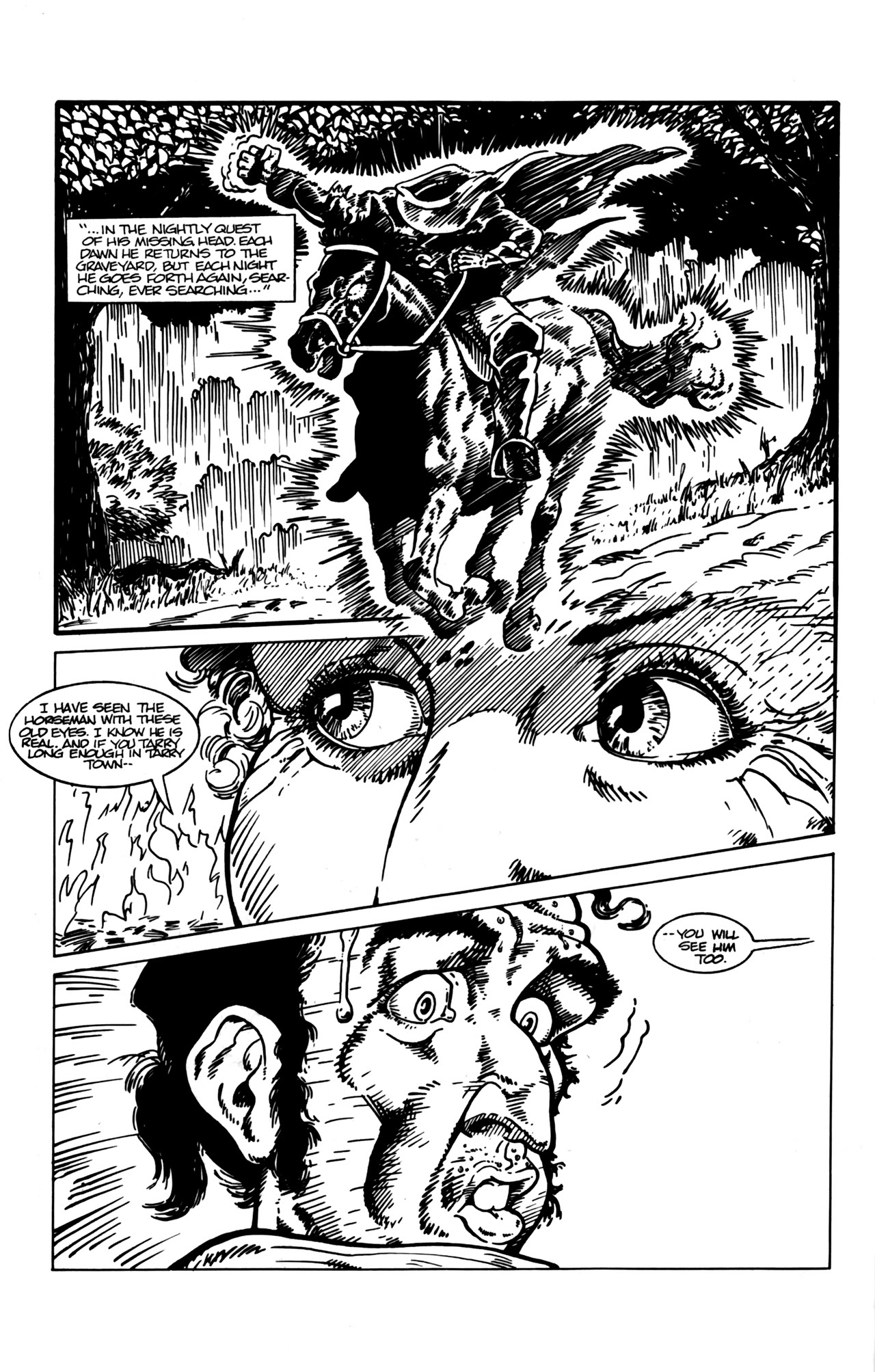 Read online Headless Horseman comic -  Issue #1 - 8