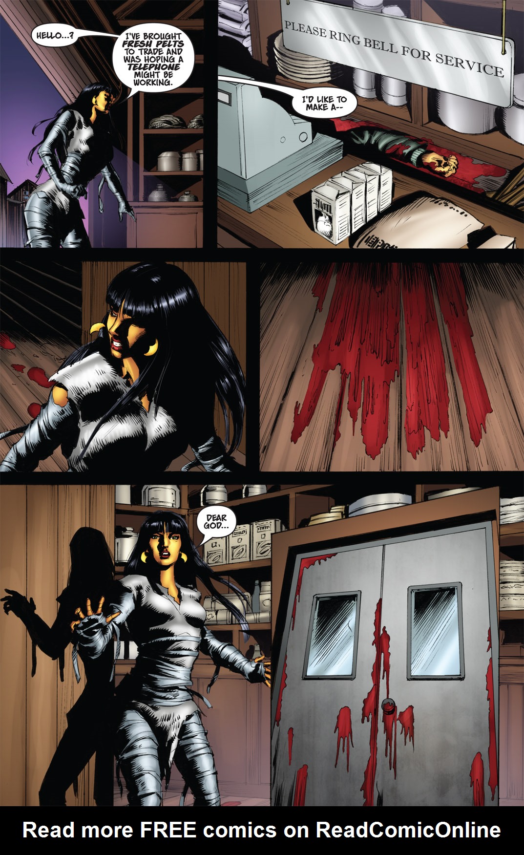 Read online Vampirella and the Scarlet Legion comic -  Issue # TPB - 34