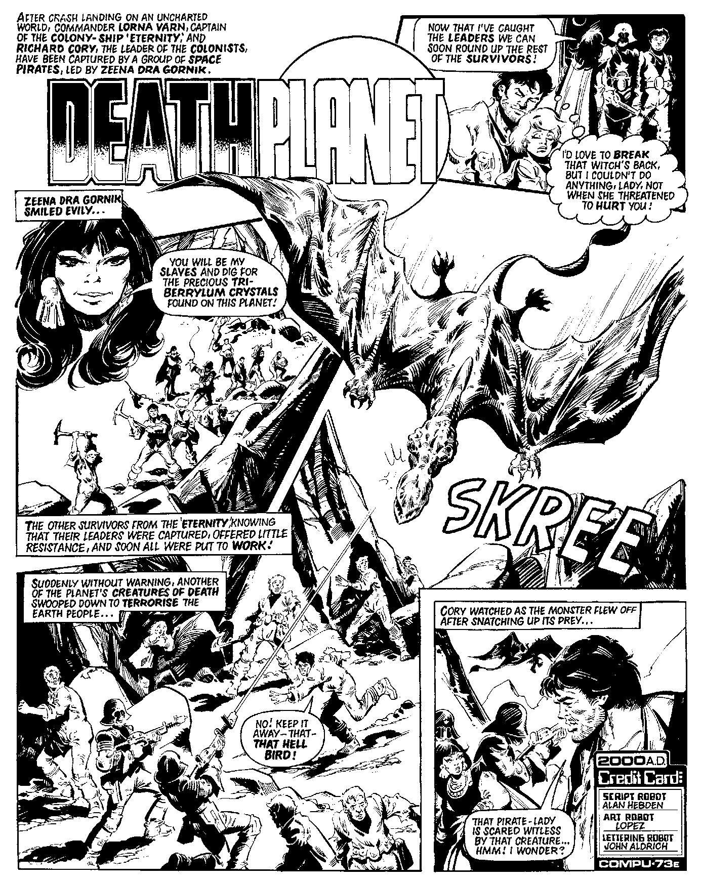 Read online Planet of the Damned & Death Planet comic -  Issue # TPB - 92