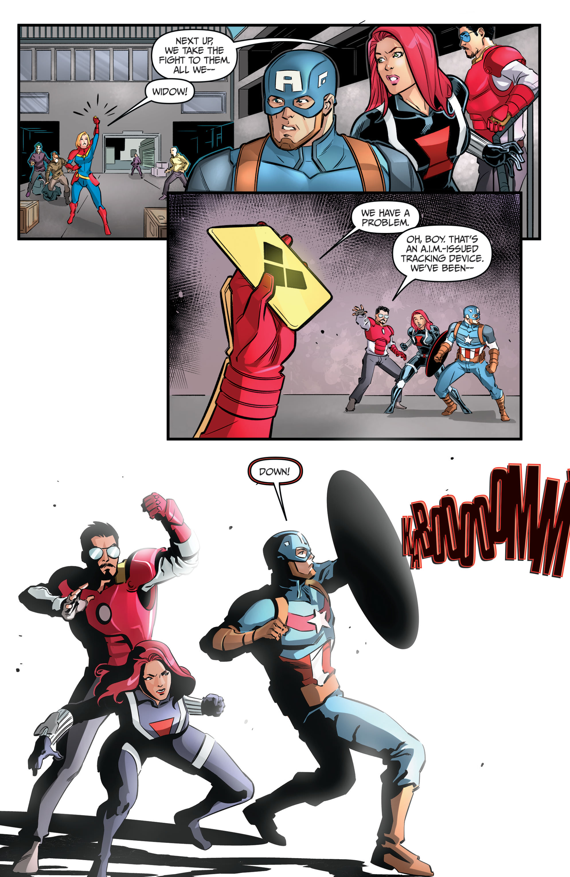 Read online Marvel Action: Avengers comic -  Issue #10 - 18