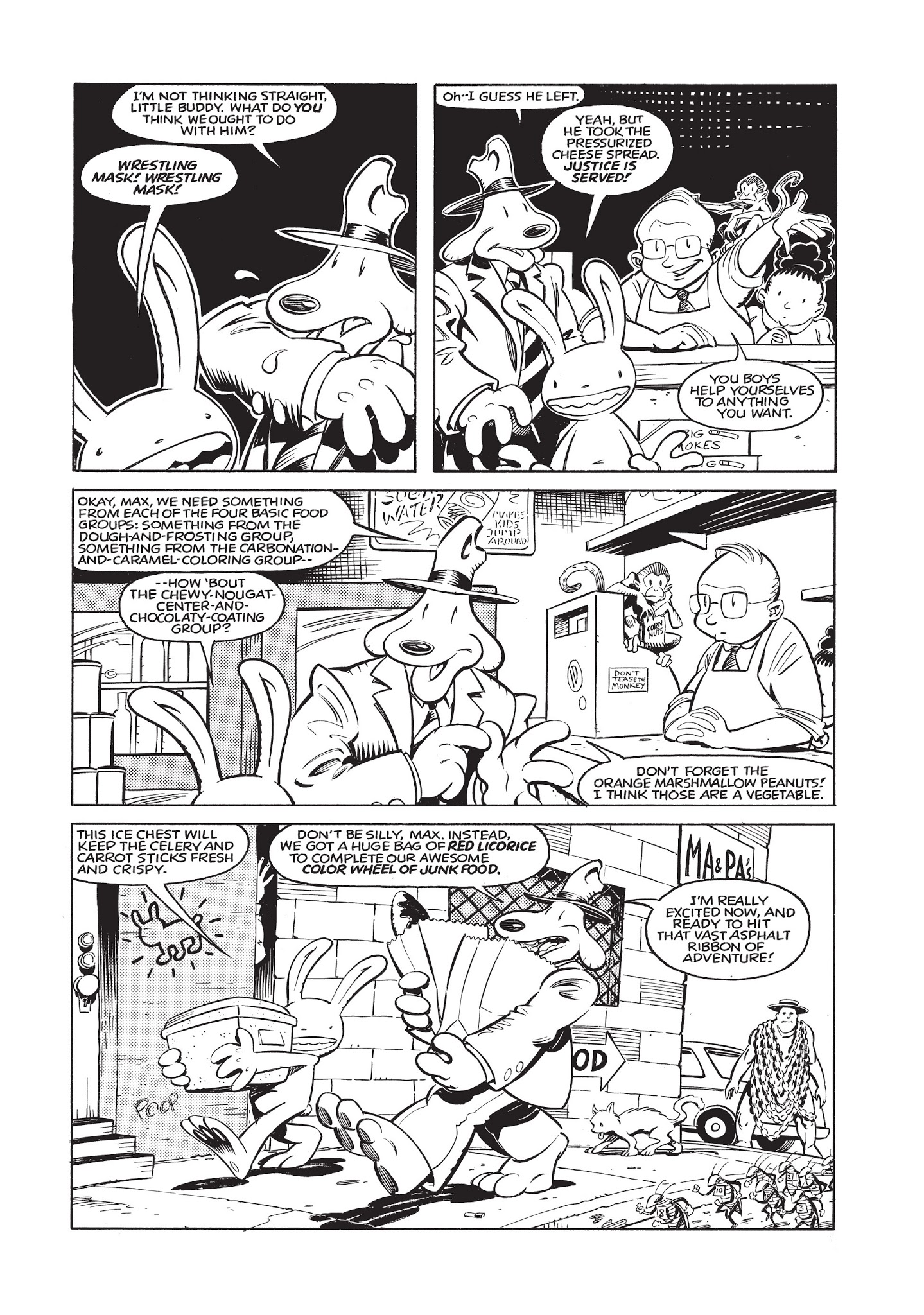 Read online Sam & Max Surfin' The Highway comic -  Issue # TPB - 51