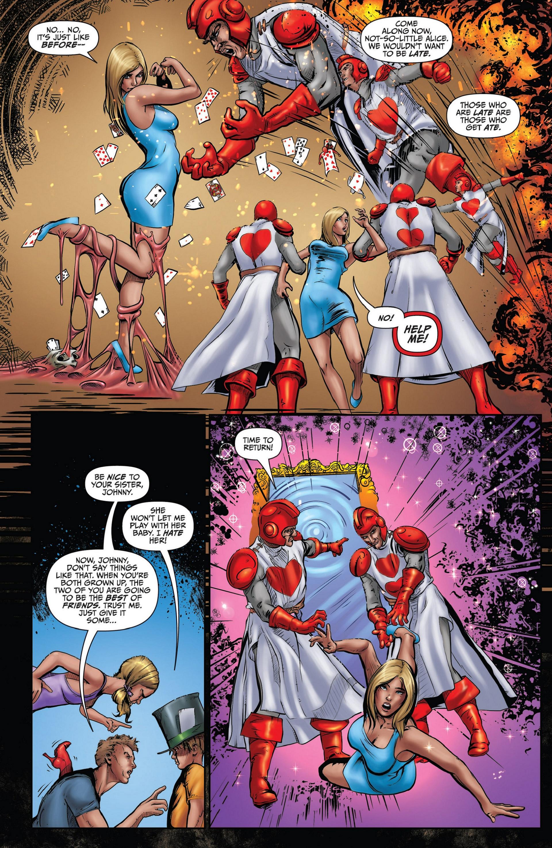 Read online Grimm Fairy Tales presents Wonderland: Down the Rabbit Hole comic -  Issue #1 - 9
