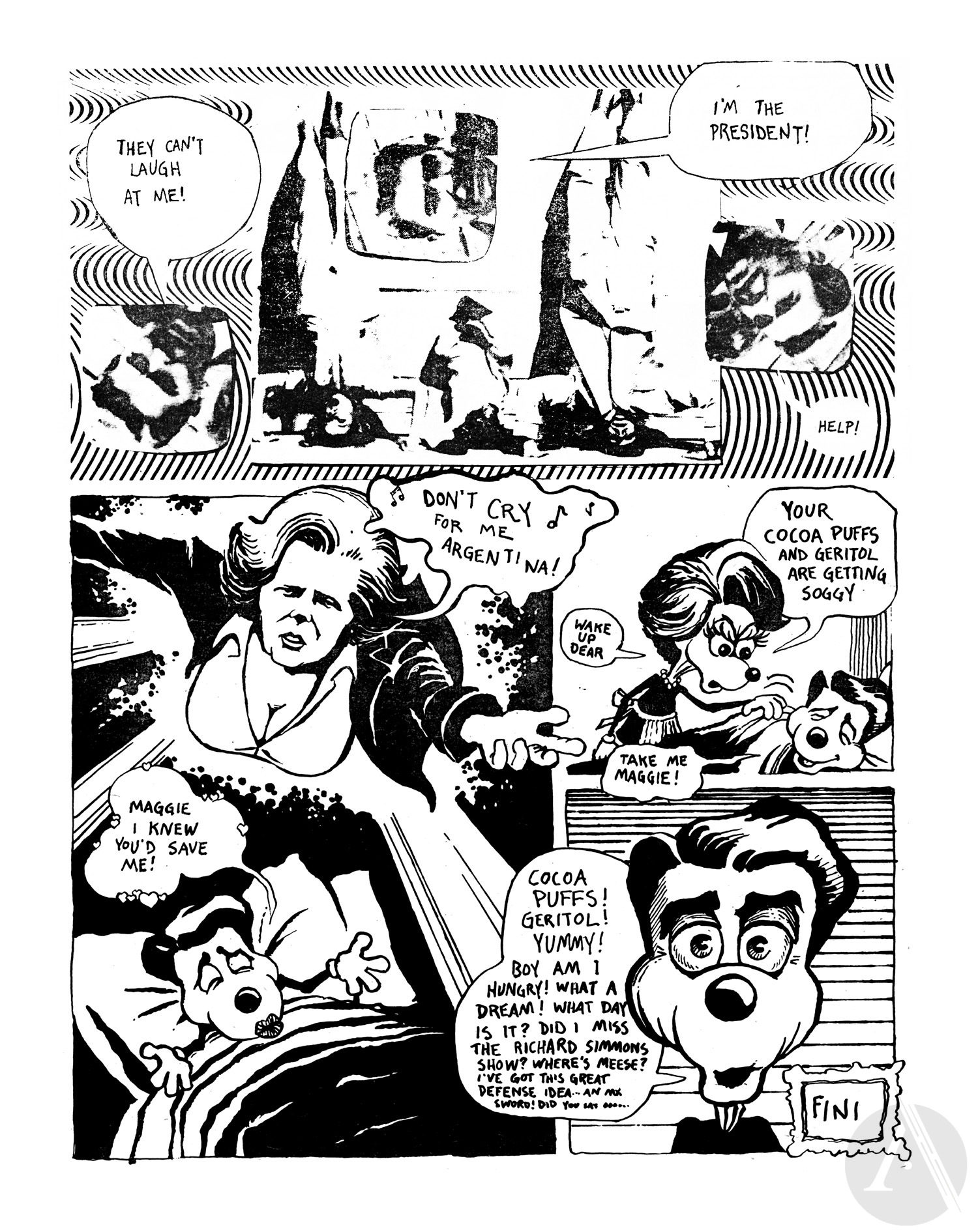 Read online The Ronnie Rat Show comic -  Issue # Full - 16