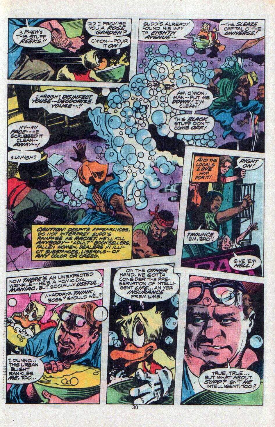 Read online Howard the Duck (1976) comic -  Issue #20 - 17