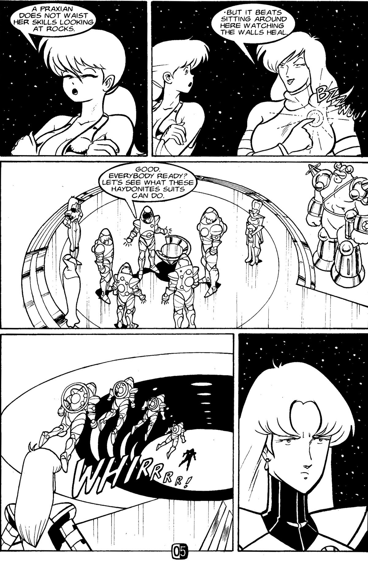 Read online Robotech II The Sentinels Halloween Special comic -  Issue # Full - 7