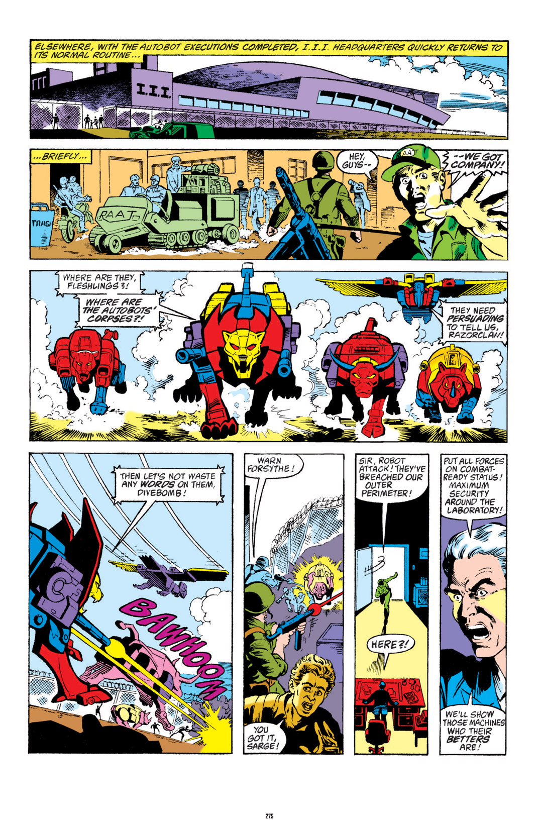 Read online The Transformers Classics comic -  Issue # TPB 3 - 276