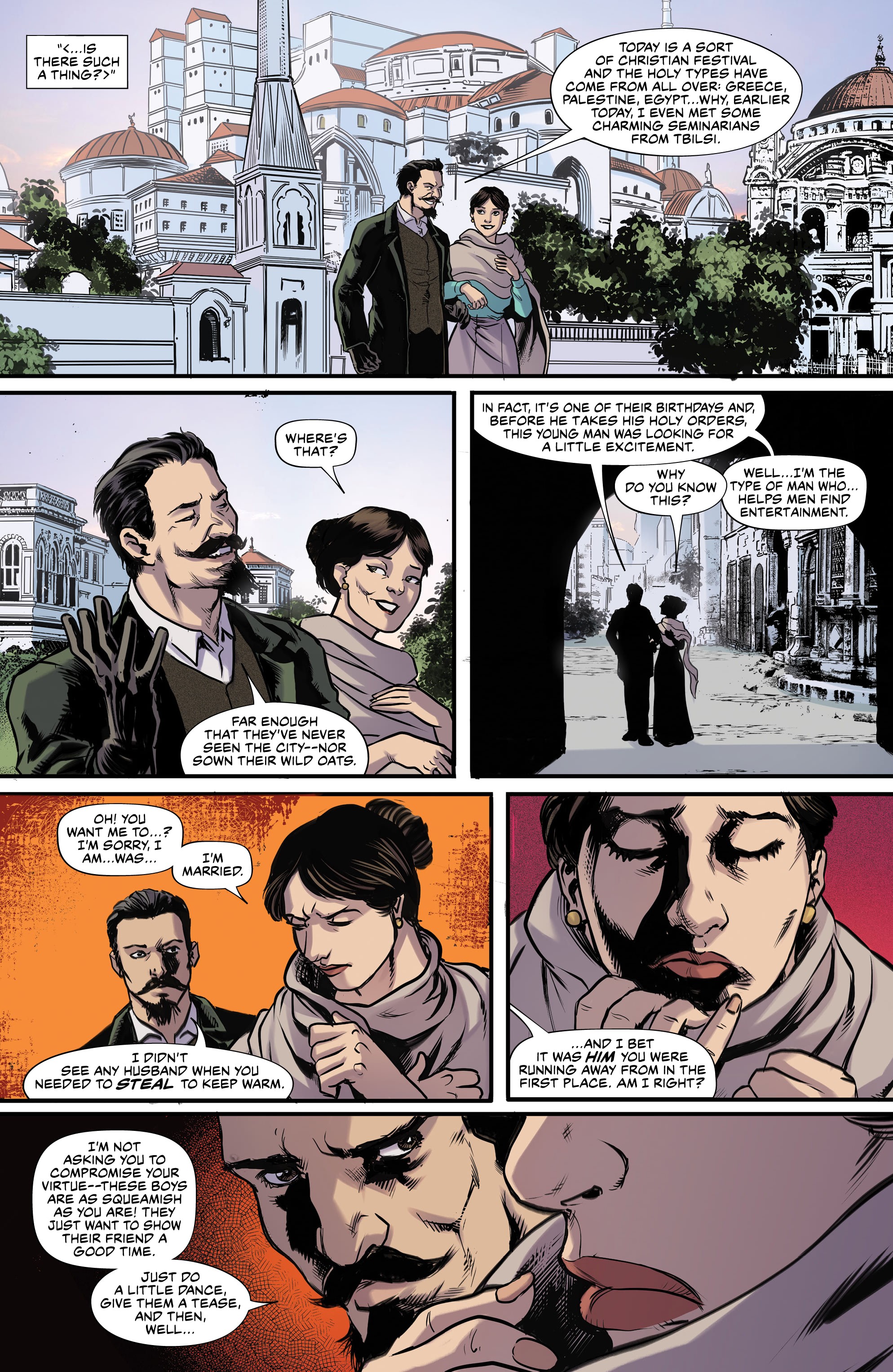 Read online Ordinary Gods comic -  Issue #9 - 10