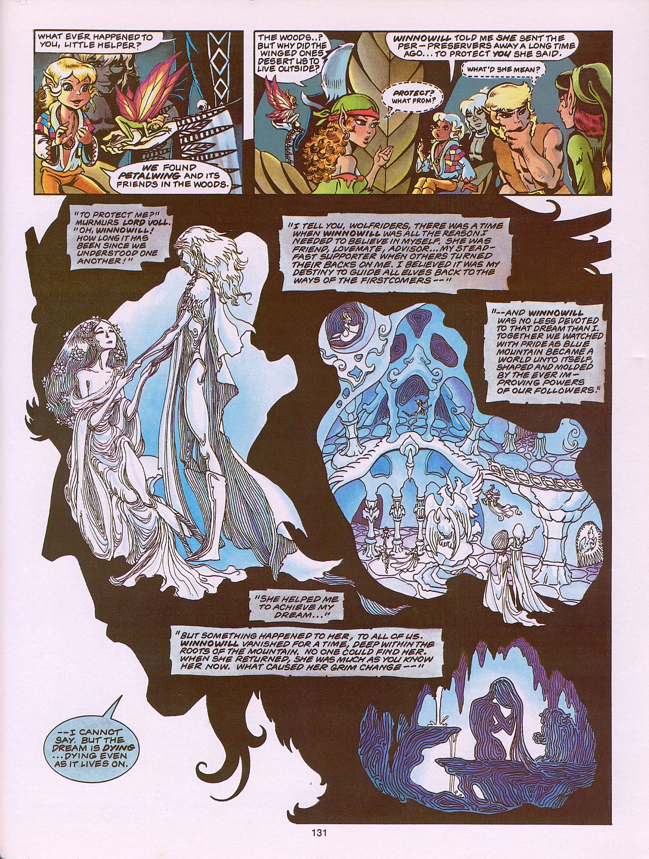 Read online ElfQuest (Starblaze Edition) comic -  Issue # TPB 3 - 136