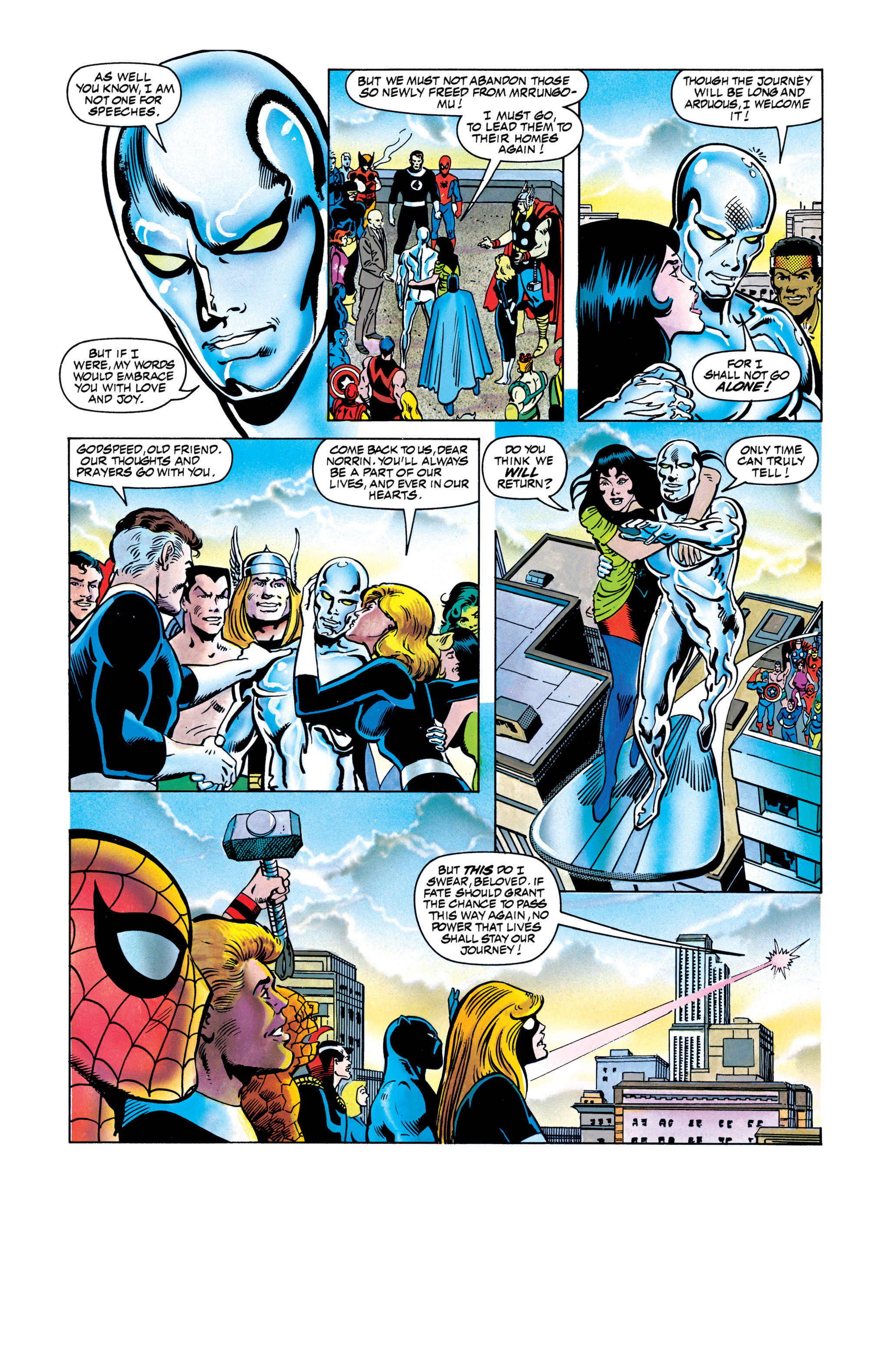 Read online Silver Surfer: Parable comic -  Issue # TPB - 131