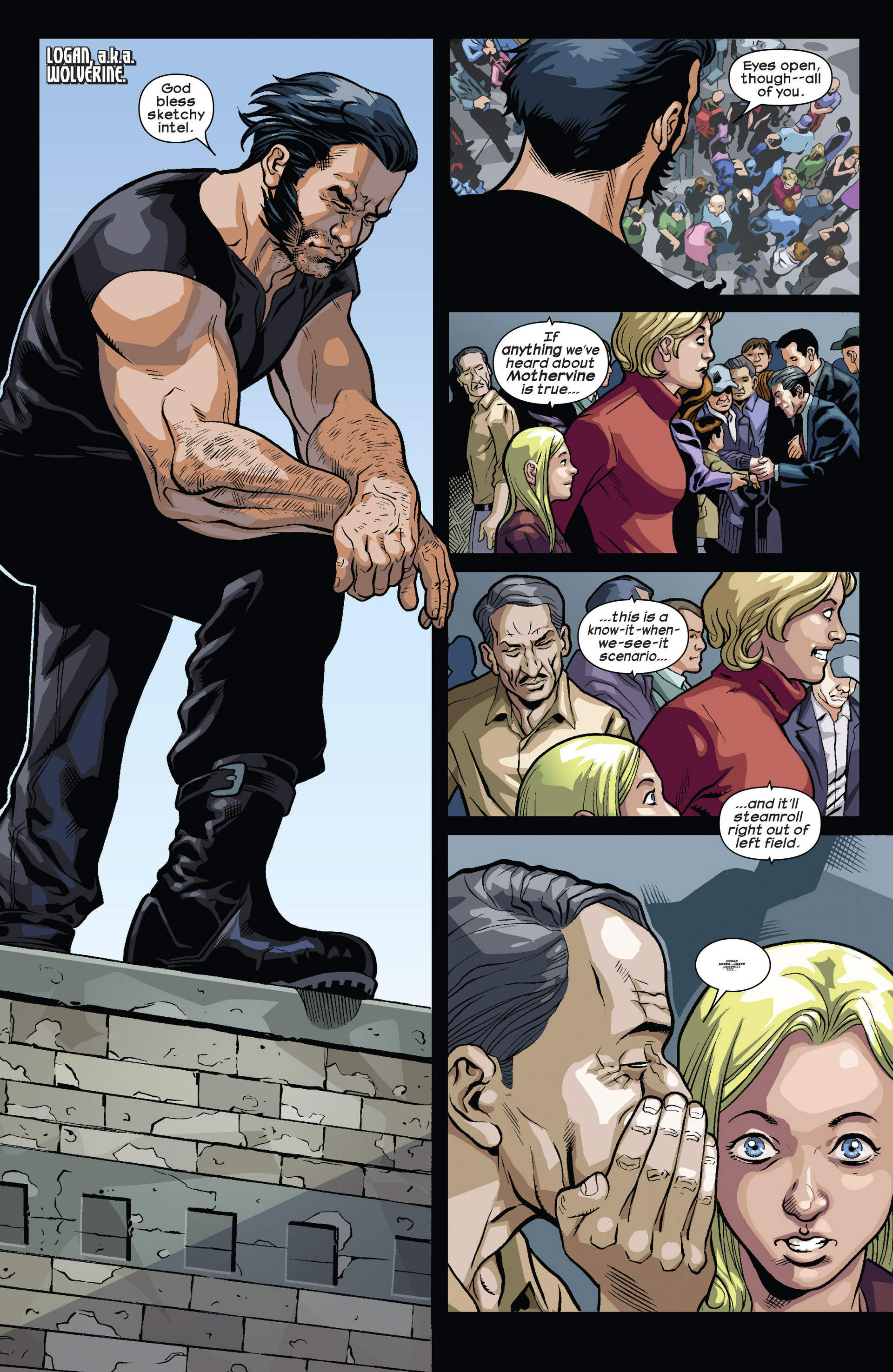 Read online Ultimate Comics Wolverine comic -  Issue #1 - 4