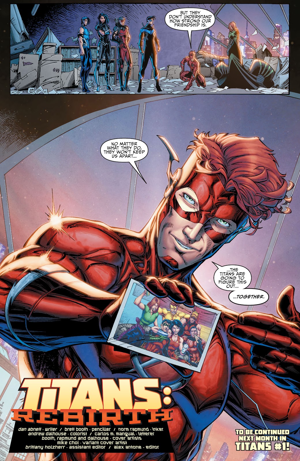 Titans: Rebirth issue Full - Page 22