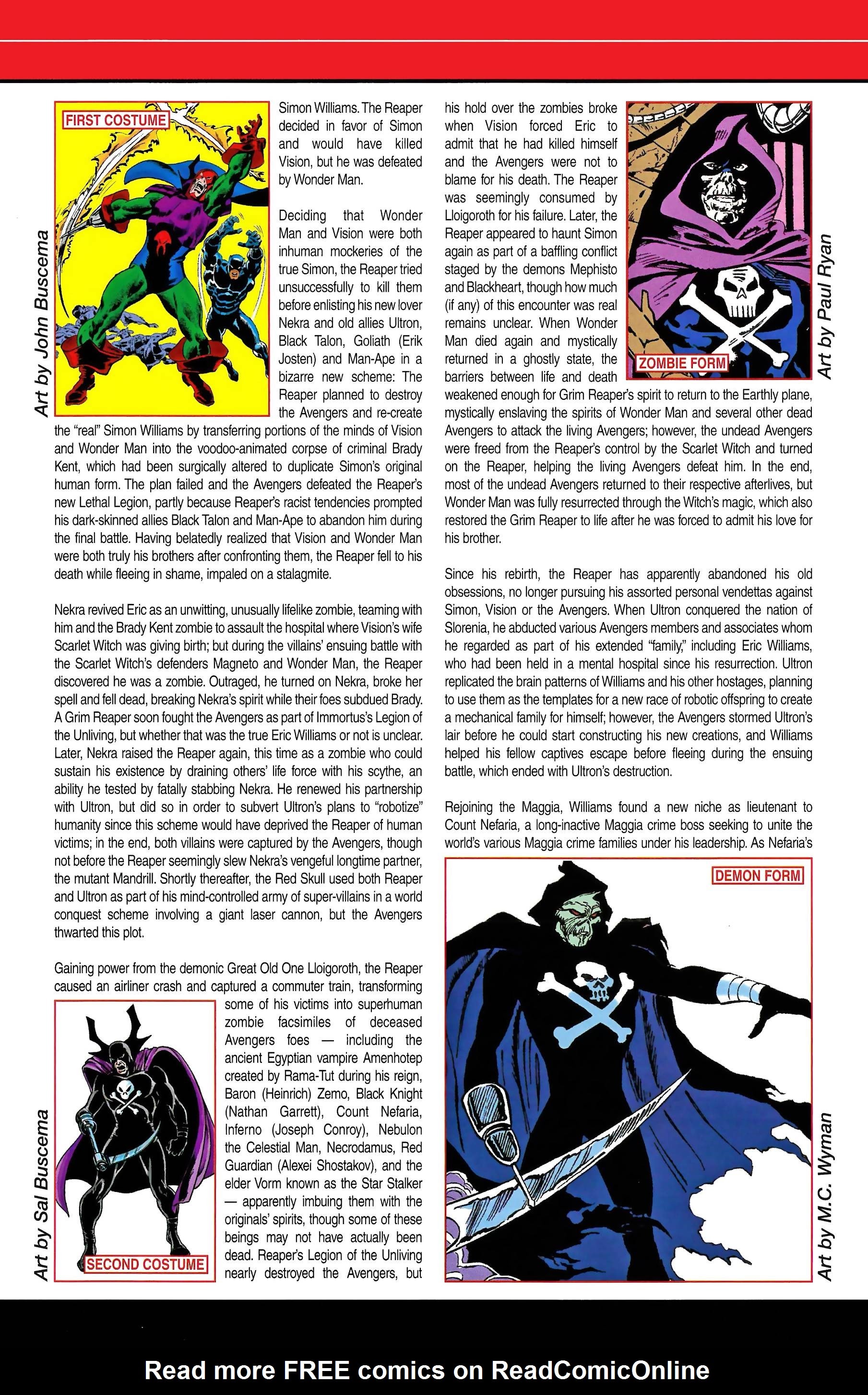 Read online Official Handbook of the Marvel Universe A to Z comic -  Issue # TPB 4 (Part 2) - 124