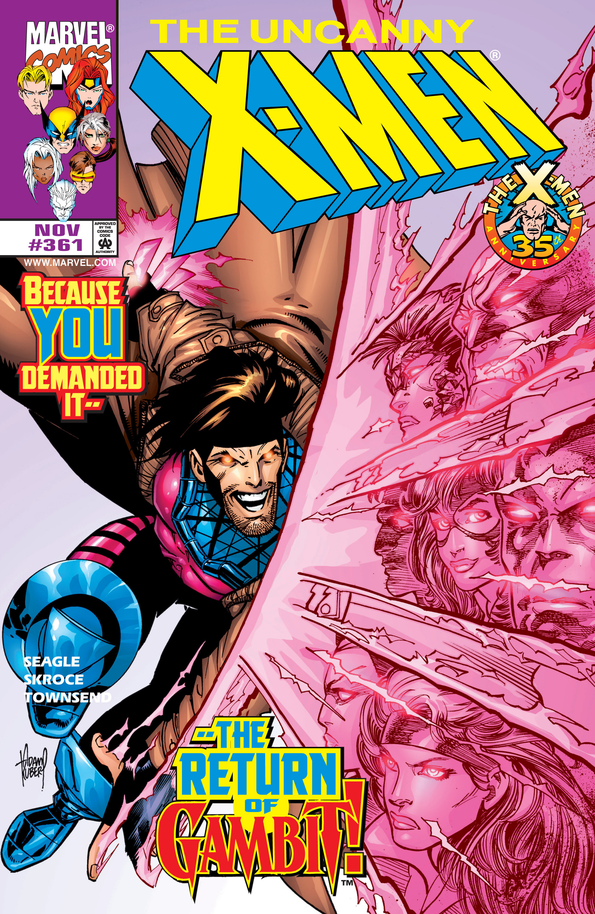 Read online Uncanny X-Men (1963) comic -  Issue #361 - 1