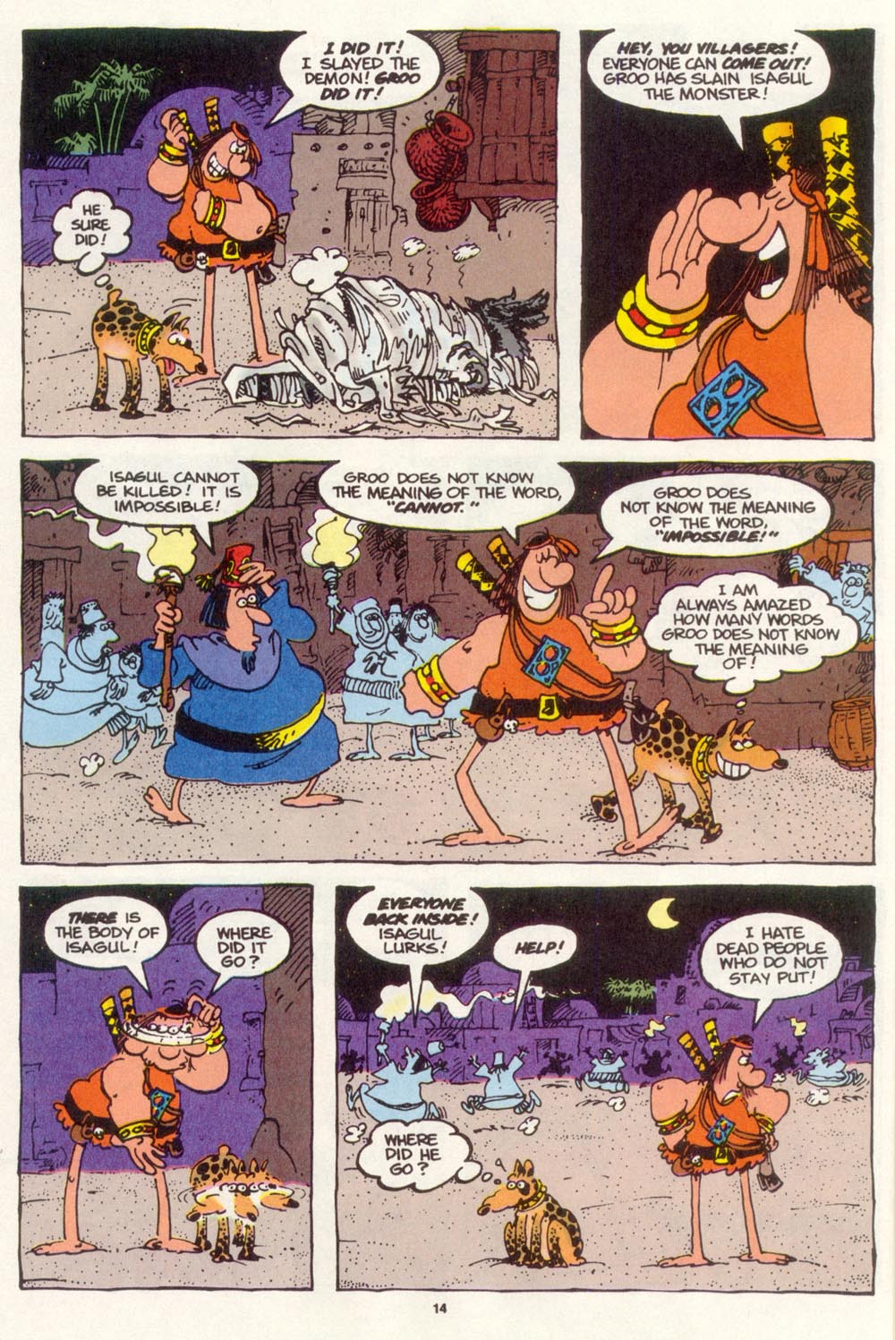 Read online Sergio Aragonés Groo the Wanderer comic -  Issue #110 - 16