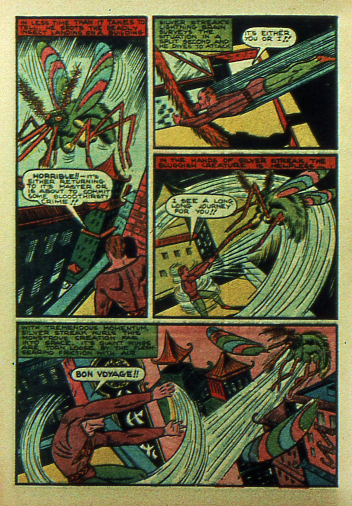 Read online Silver Streak Comics comic -  Issue #4 - 7