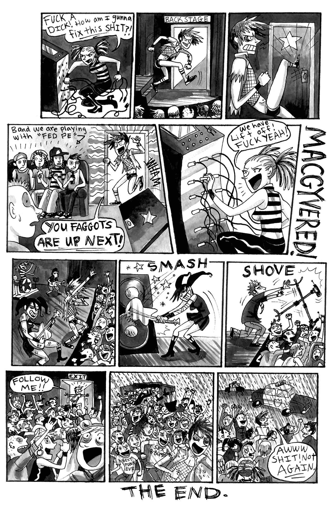 Read online Adventures into Mindless Self Indulgence comic -  Issue # Full - 21