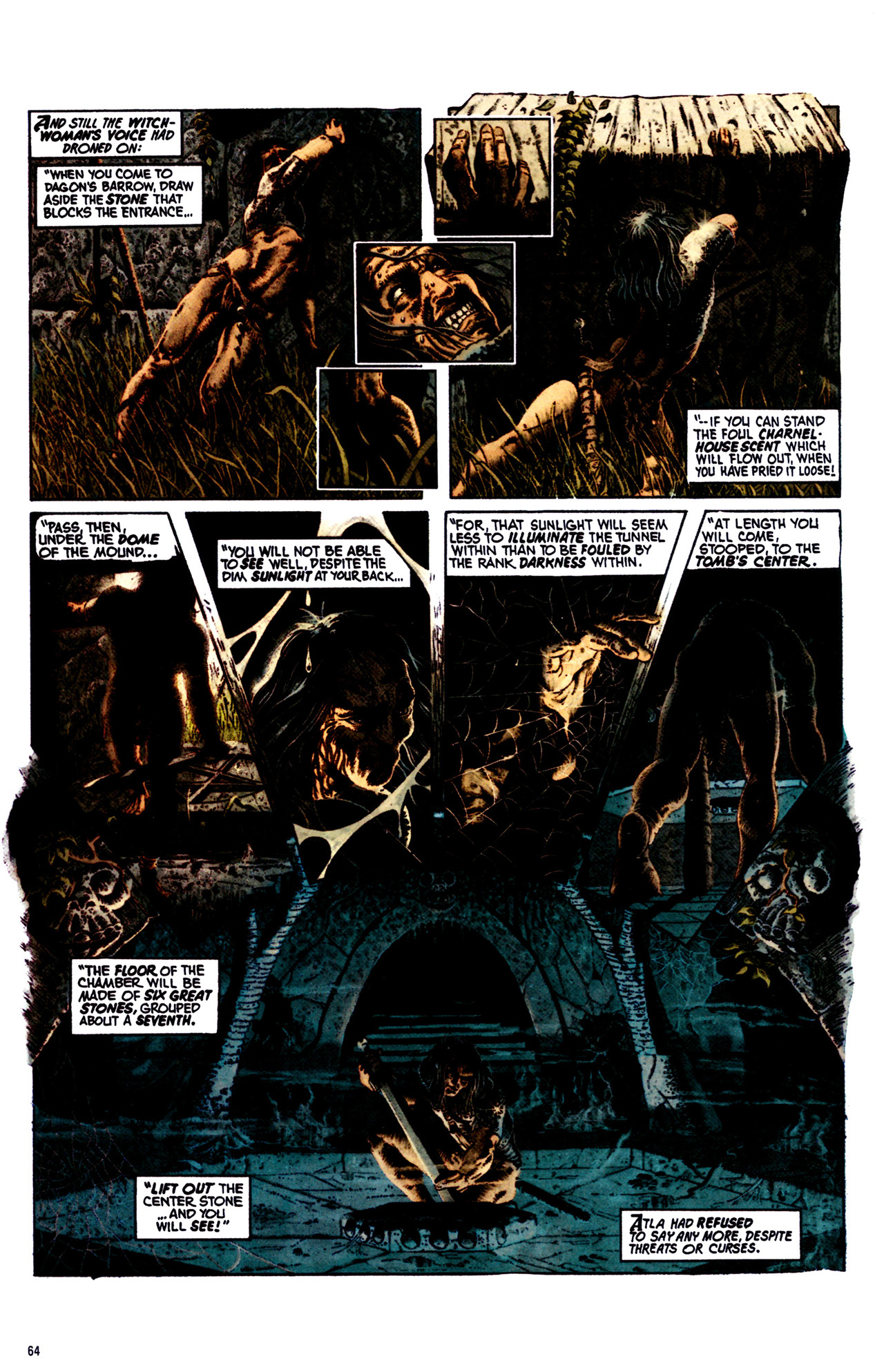 Read online Robert E. Howard's Savage Sword comic -  Issue #1 - 64