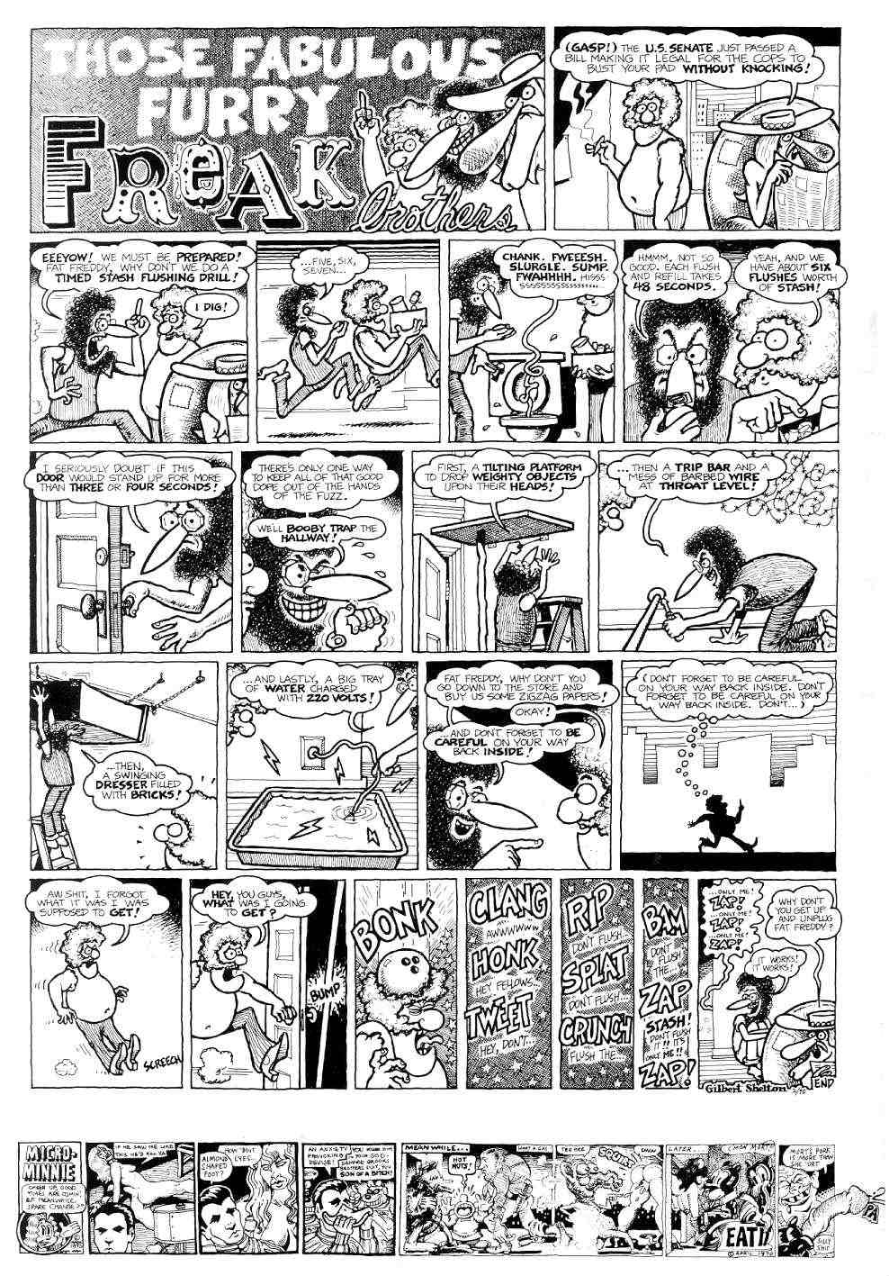 Read online Zap Comix comic -  Issue #5 - 2