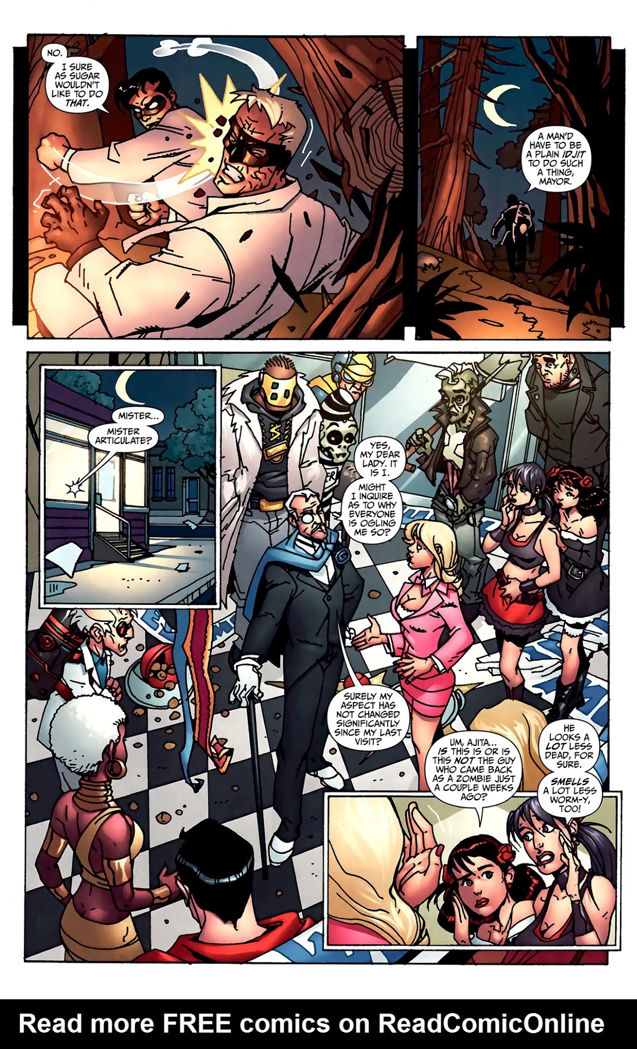 Read online Welcome To Tranquility: One Foot In The Grave comic -  Issue #2 - 8