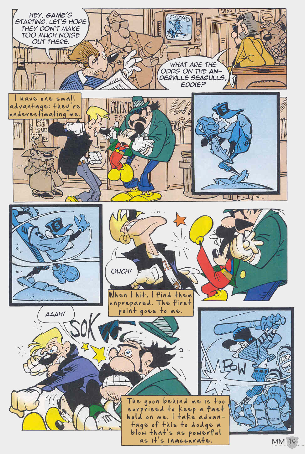 Read online Mickey Mouse Mystery Magazine comic -  Issue #0 - 19