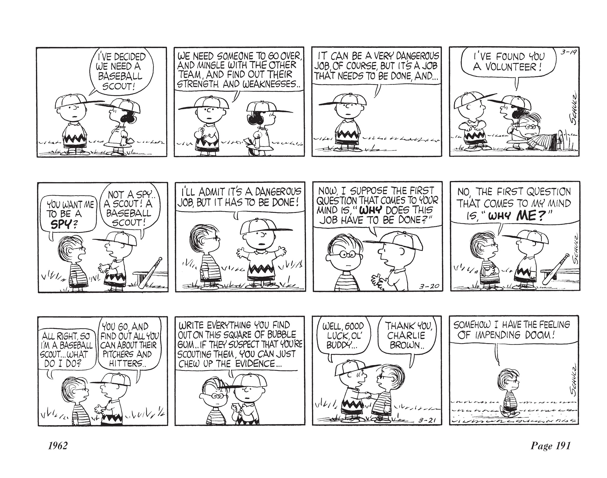 Read online The Complete Peanuts comic -  Issue # TPB 6 - 206