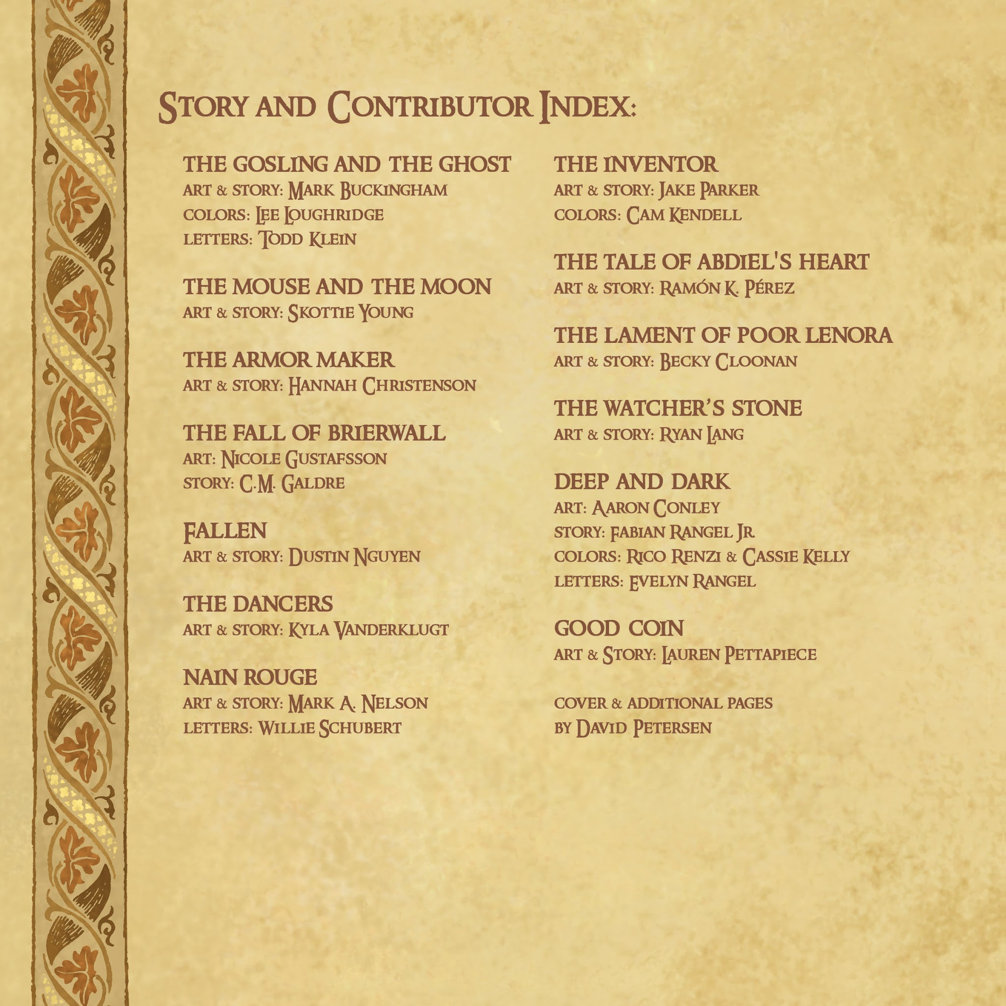 Read online Mouse Guard: Legends of the Guard Volume Three comic -  Issue # TPB - 9