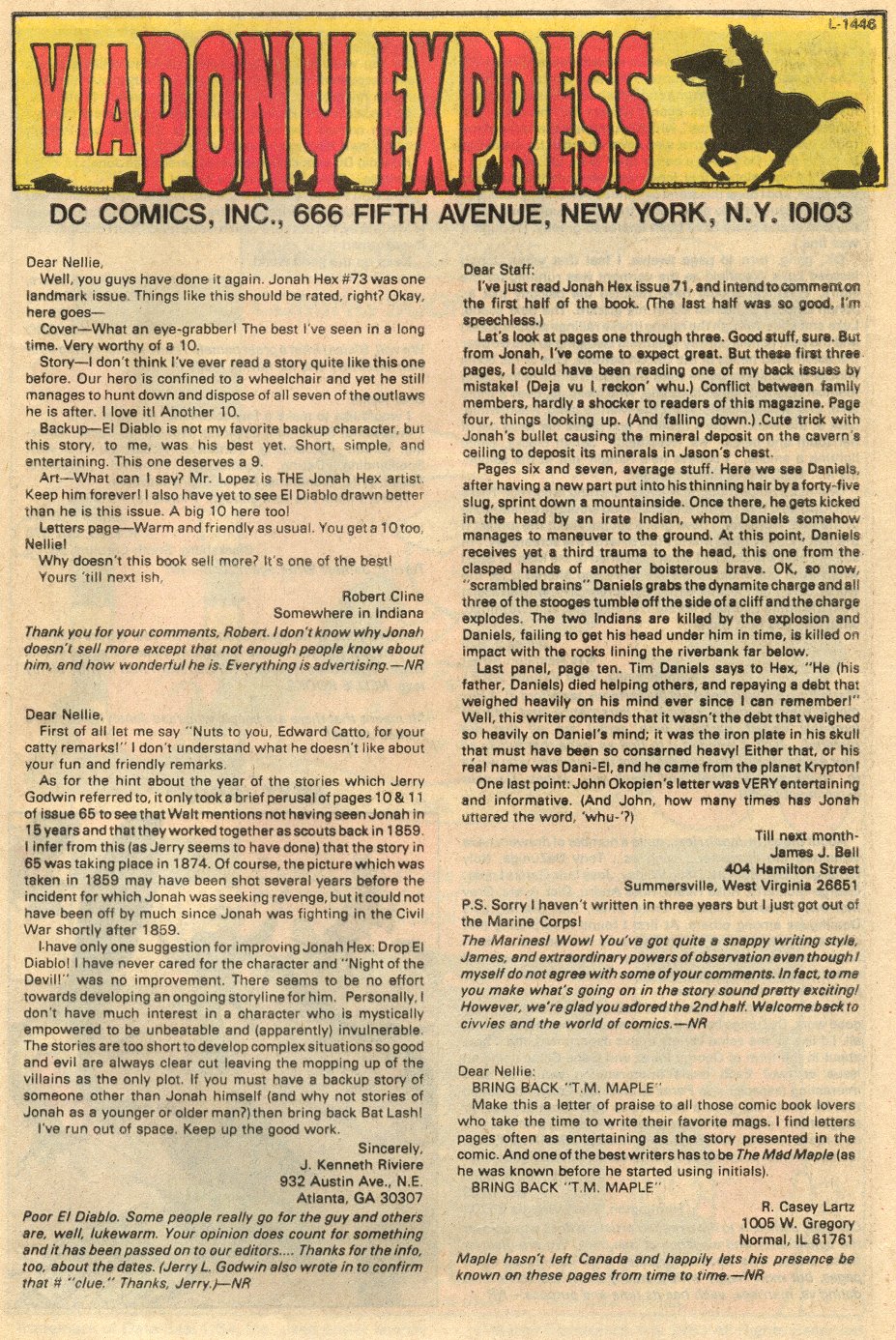 Read online Jonah Hex (1977) comic -  Issue #78 - 26