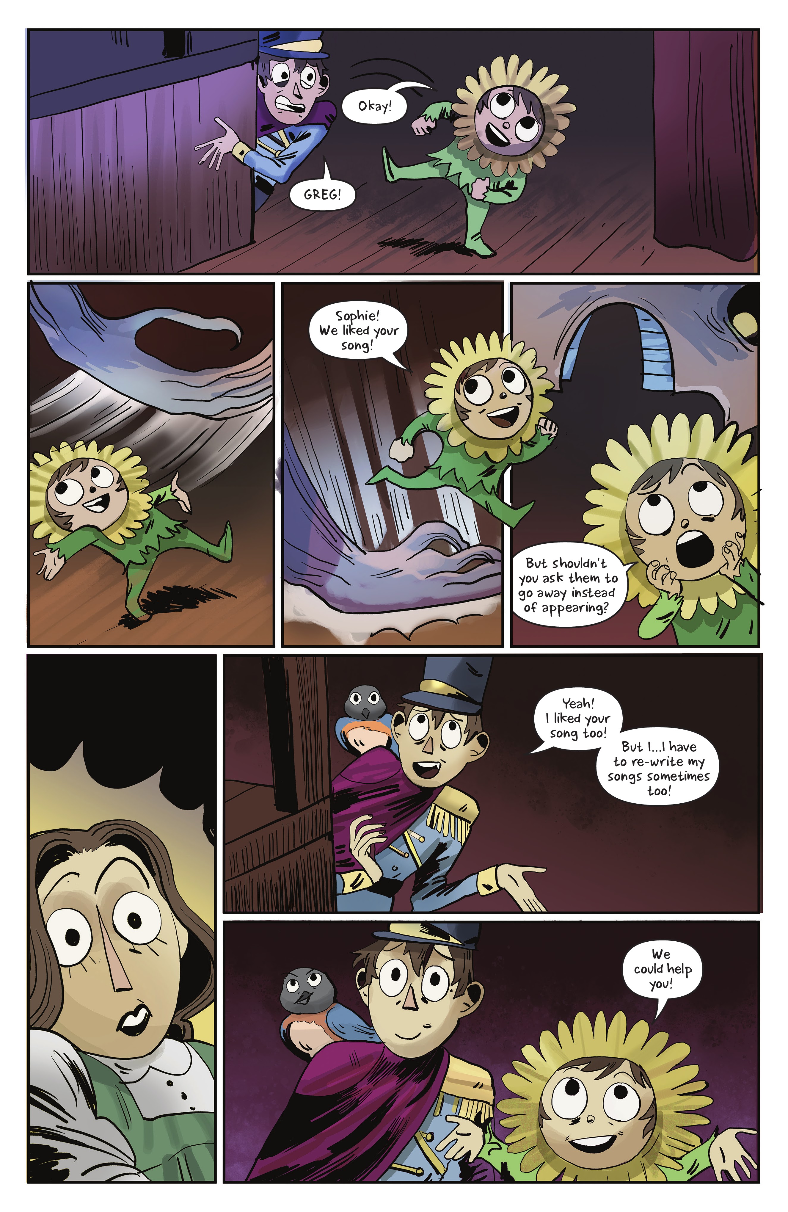 Read online Over the Garden Wall: Soulful Symphonies comic -  Issue # TPB - 110