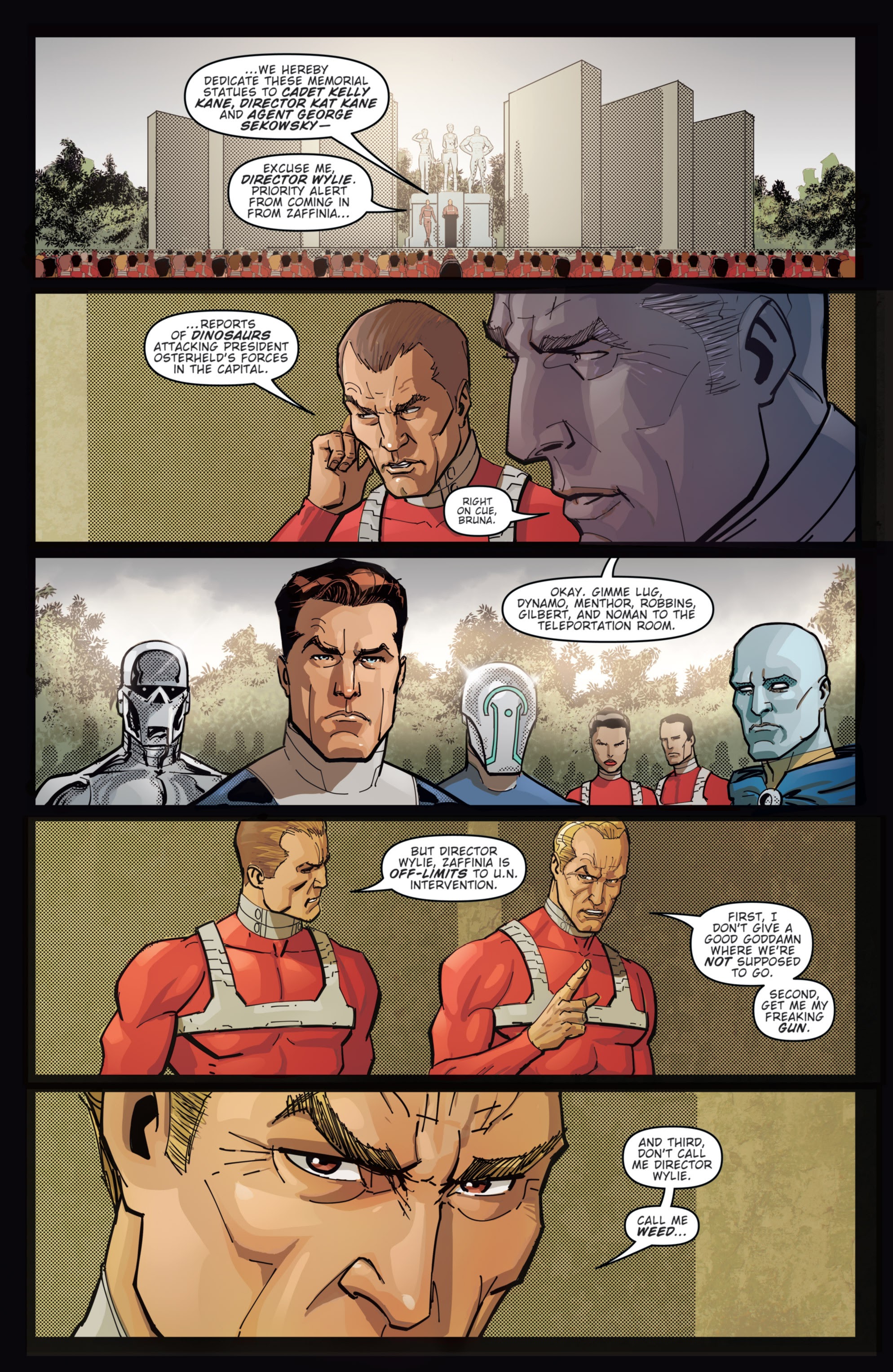 Read online T.H.U.N.D.E.R. Agents (2013) comic -  Issue #8 - 21