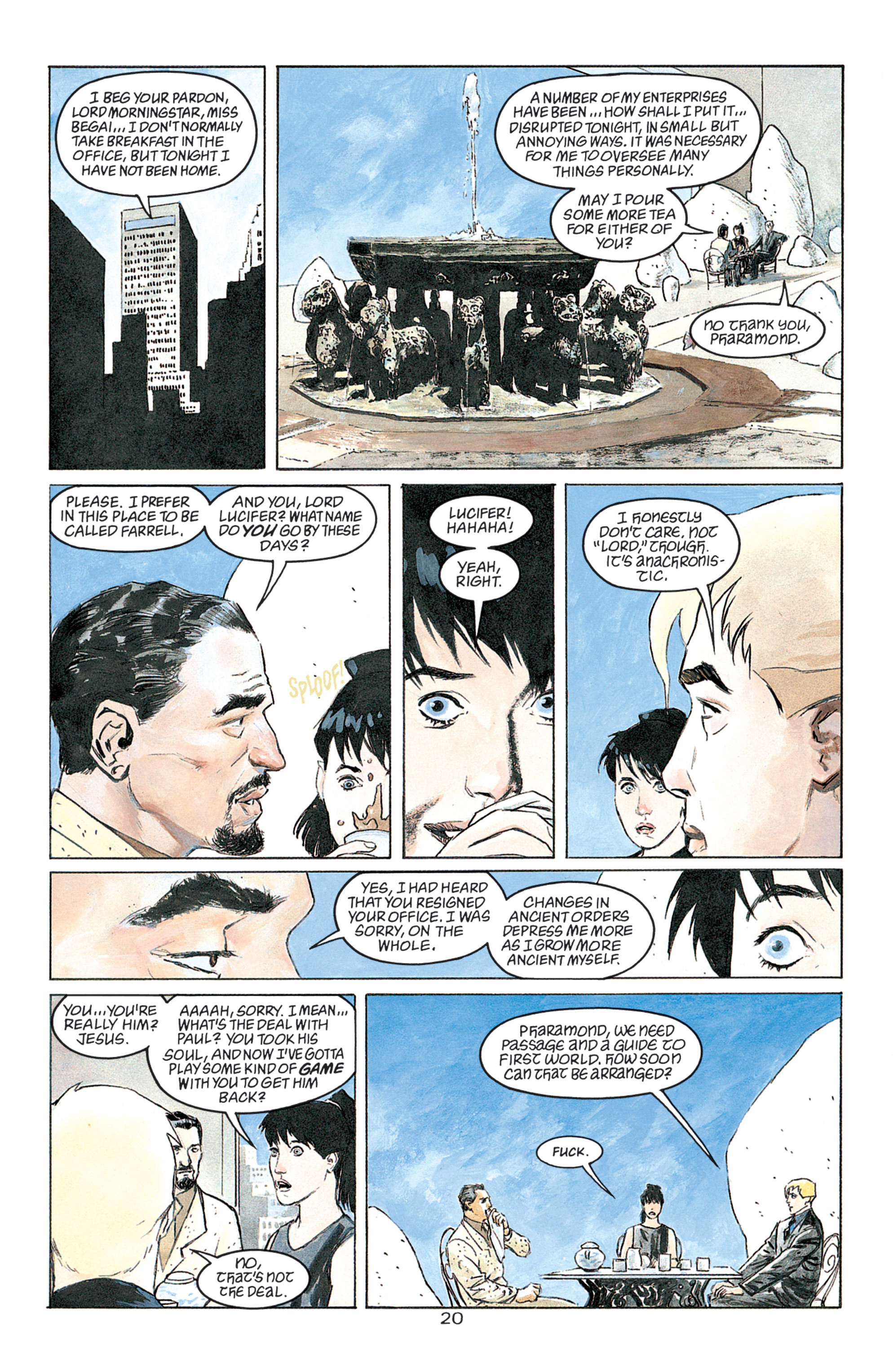 Read online Sandman Presents: Lucifer comic -  Issue #2 - 21