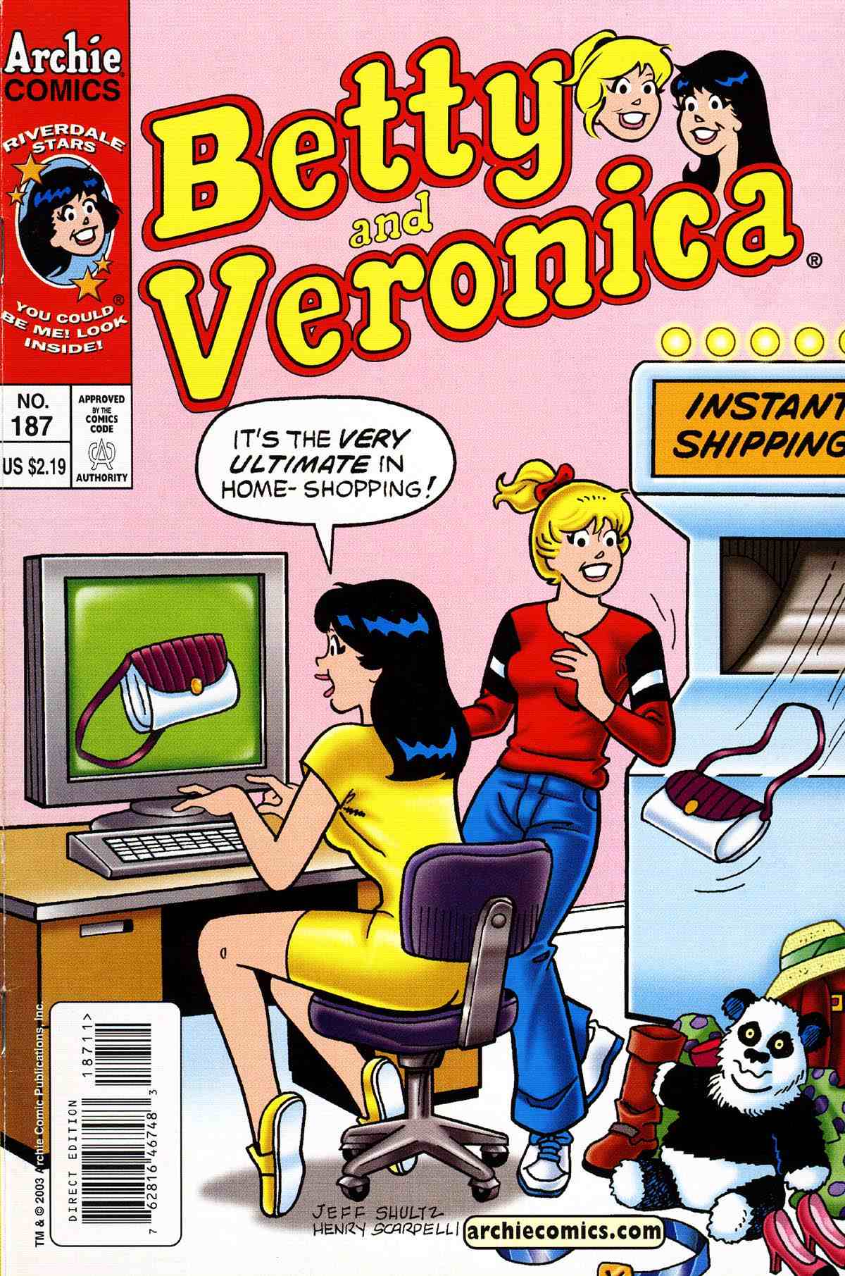 Read online Archie's Girls Betty and Veronica comic -  Issue #187 - 1